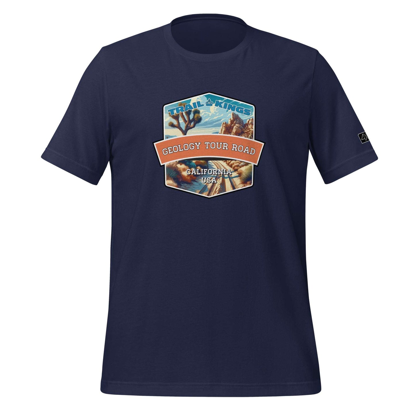 Trail Kings: Geology Tour Road - Unisex t-shirt  in  Navy / 3XL  -  4XOD