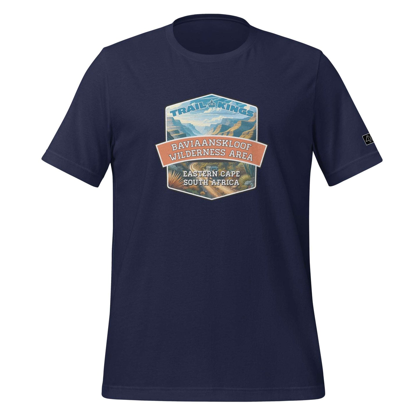 Trail Kings: Baviaanskloof Wilderness Area - Unisex t-shirt  in  Navy / 3XL  -  4XOD