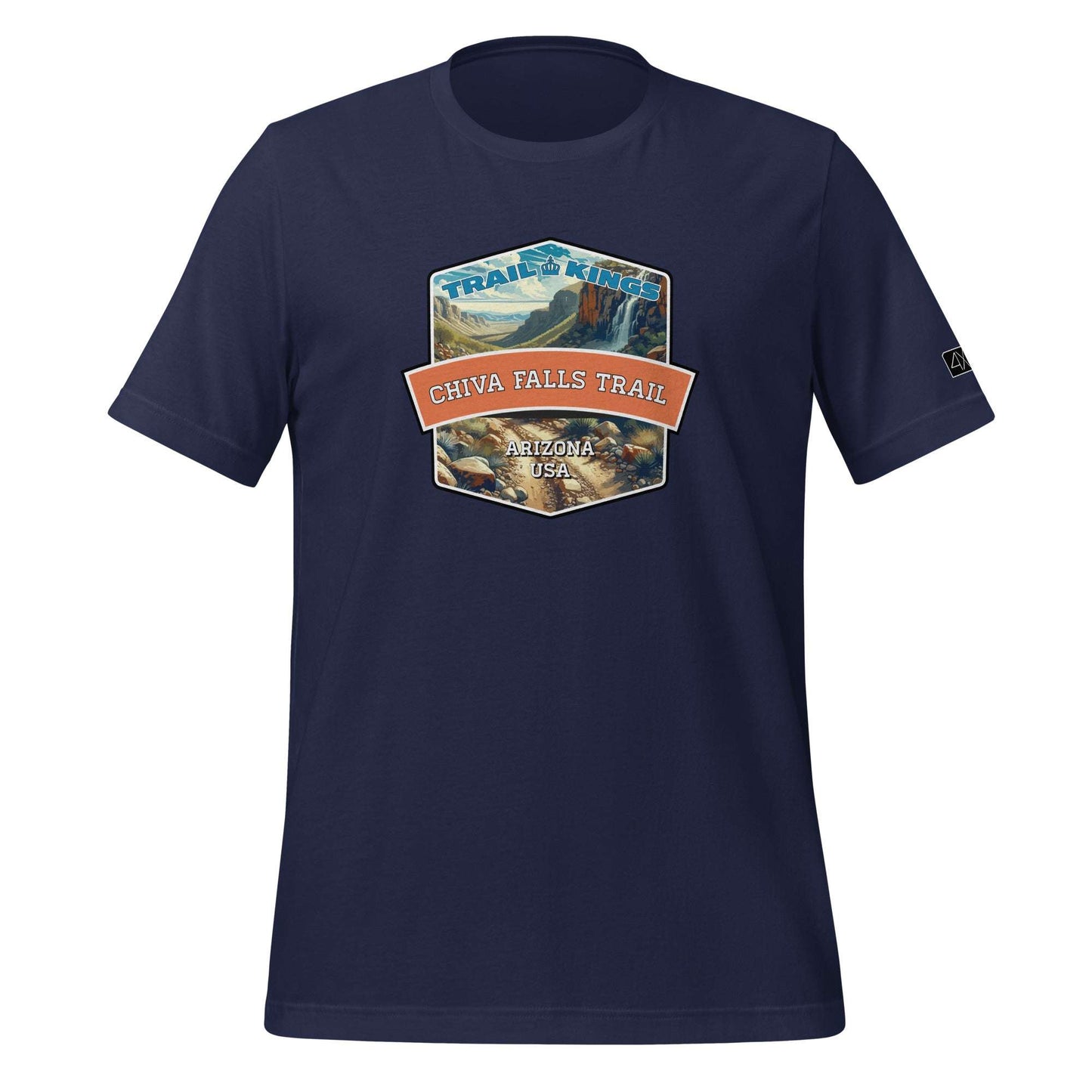 Trail Kings: Chiva Falls Trail - Unisex t-shirt  in  Navy / 3XL  -  4XOD