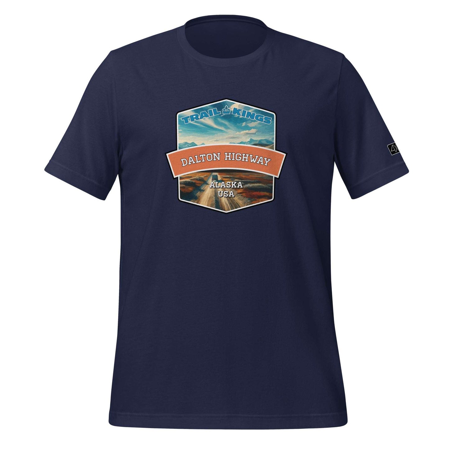 Trail Kings: Dalton Highway - Unisex t-shirt  in  Navy / 3XL  -  4XOD