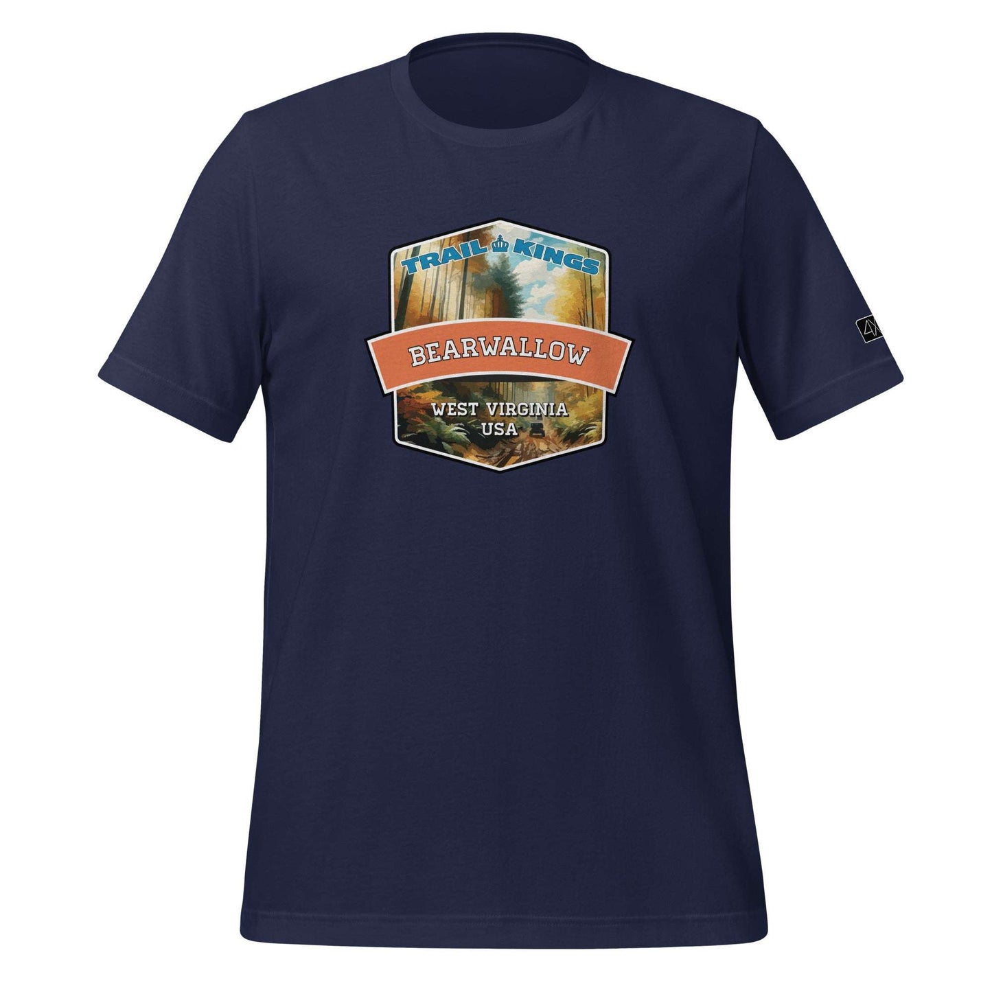 Trail Kings: Bearwallow - Unisex t-shirt  in  Navy / 3XL  -  4XOD