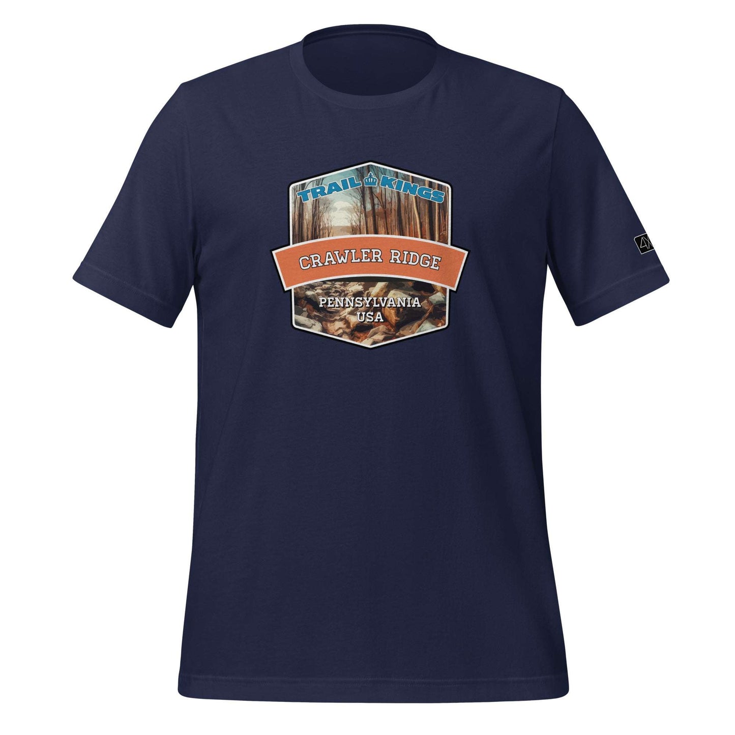 Trail Kings: Crawler Ridge - Unisex t-shirt  in  Navy / 3XL  -  4XOD