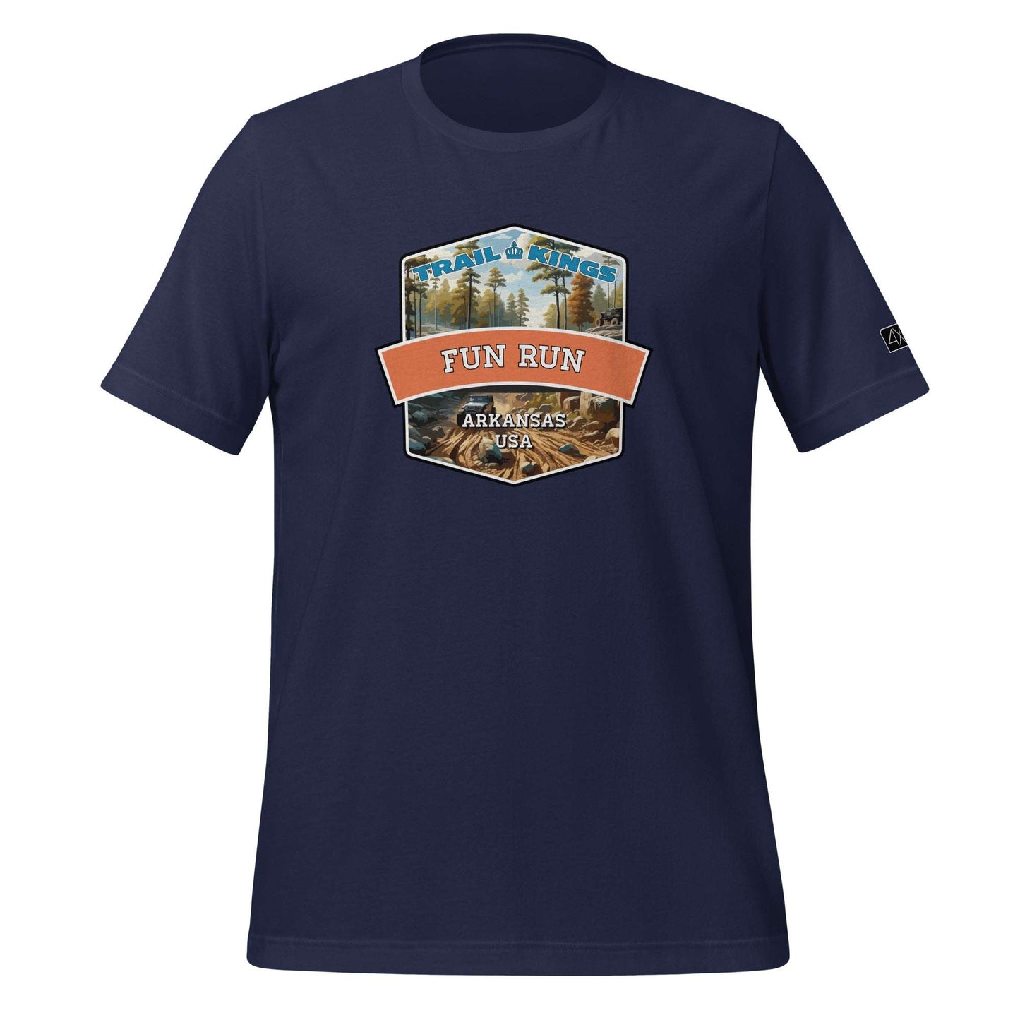 Trail Kings: Fun Run - Unisex t-shirt  in  Navy / 3XL  -  4XOD