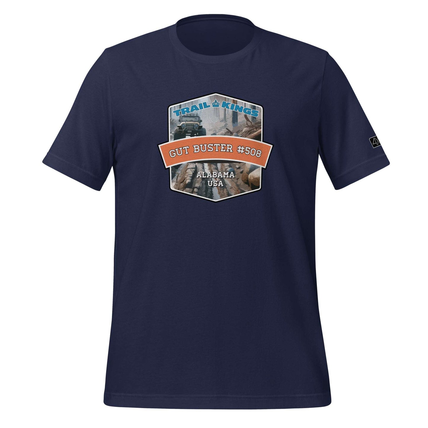 Trail Kings: Gut Buster #508 - Unisex t-shirt  in  Navy / 3XL  -  4XOD