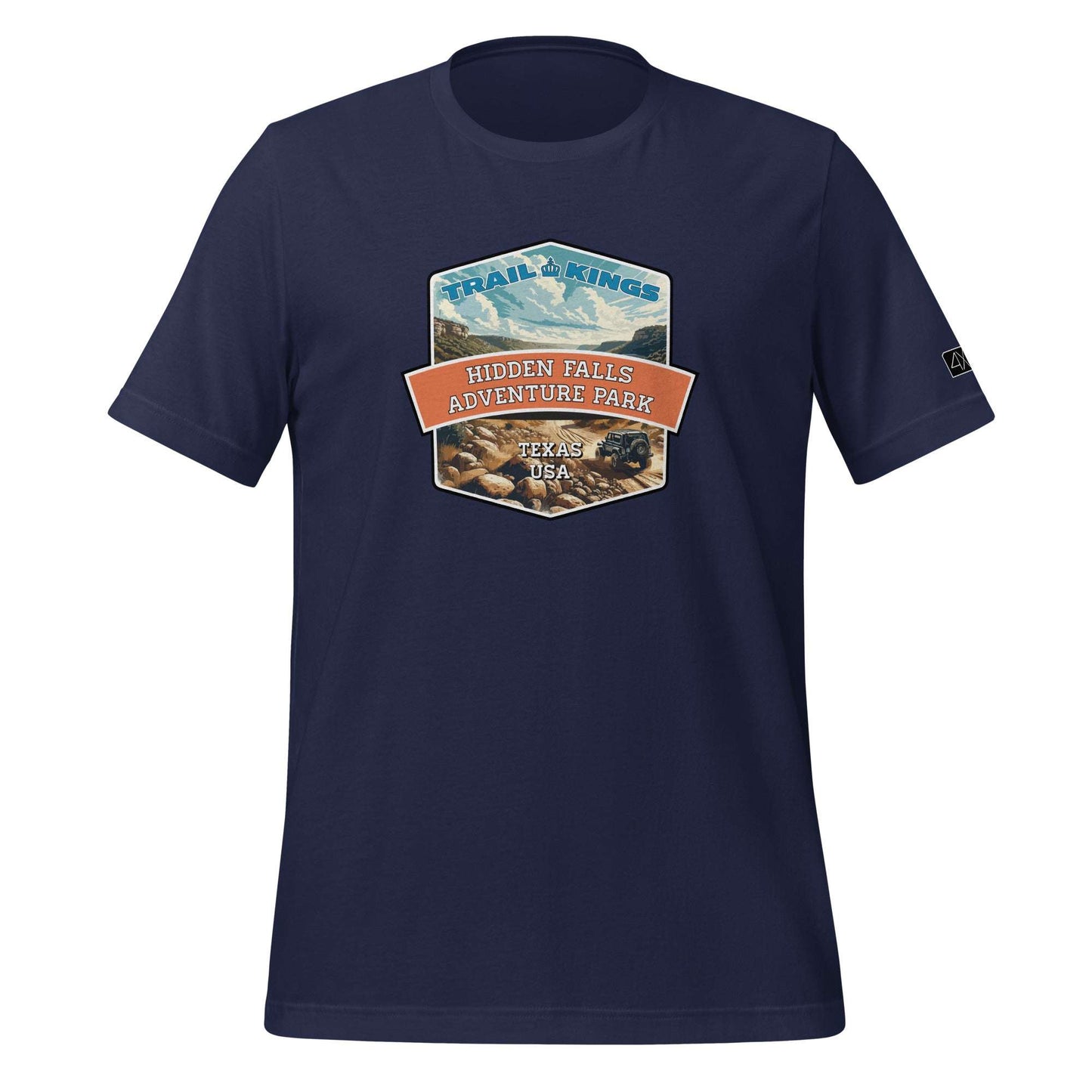 Trail Kings: Hidden Falls Adventure Park - Unisex t-shirt  in  Navy / 3XL  -  4XOD