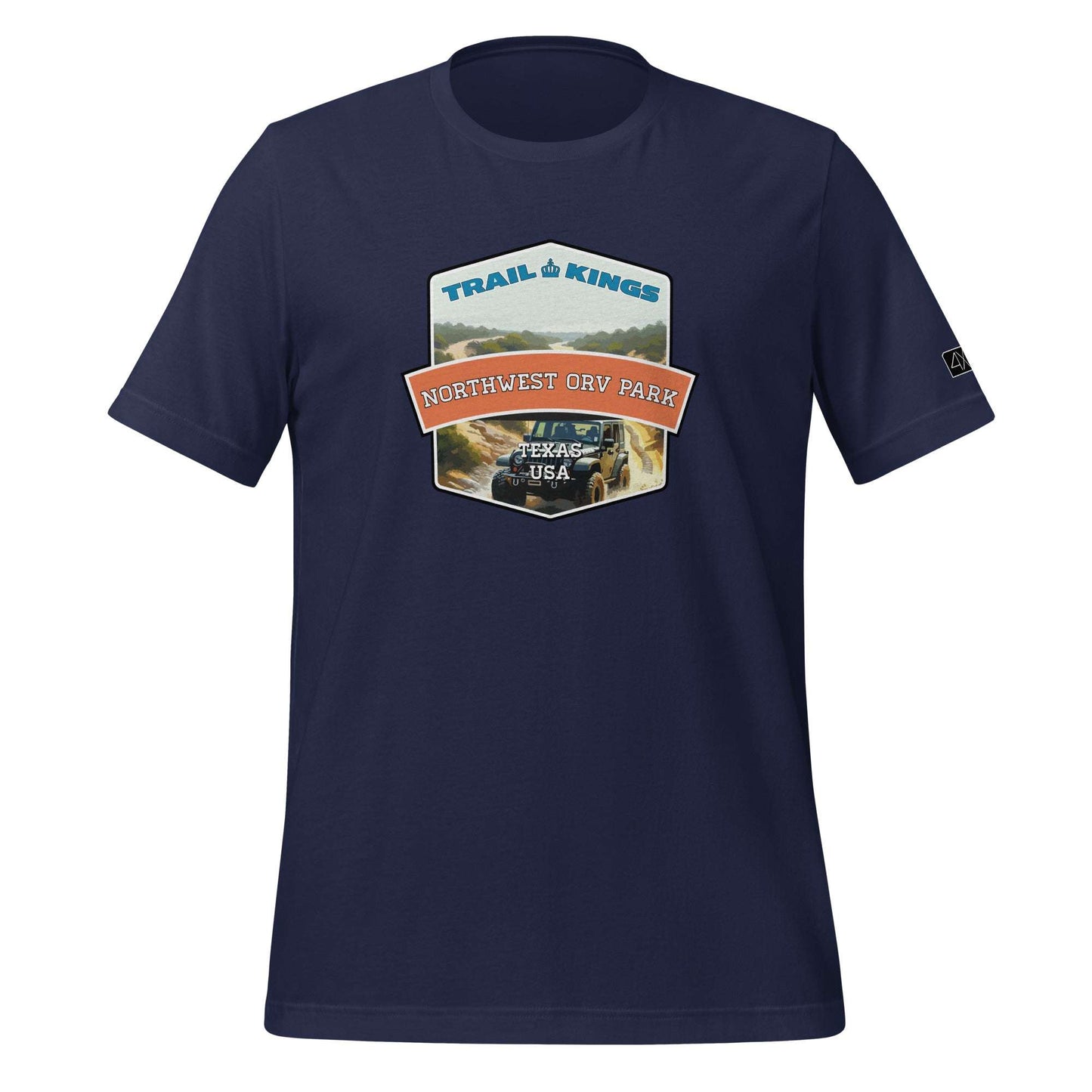 Trail Kings: Northwest ORV Park - Unisex t-shirt  in  Navy / 3XL  -  4XOD