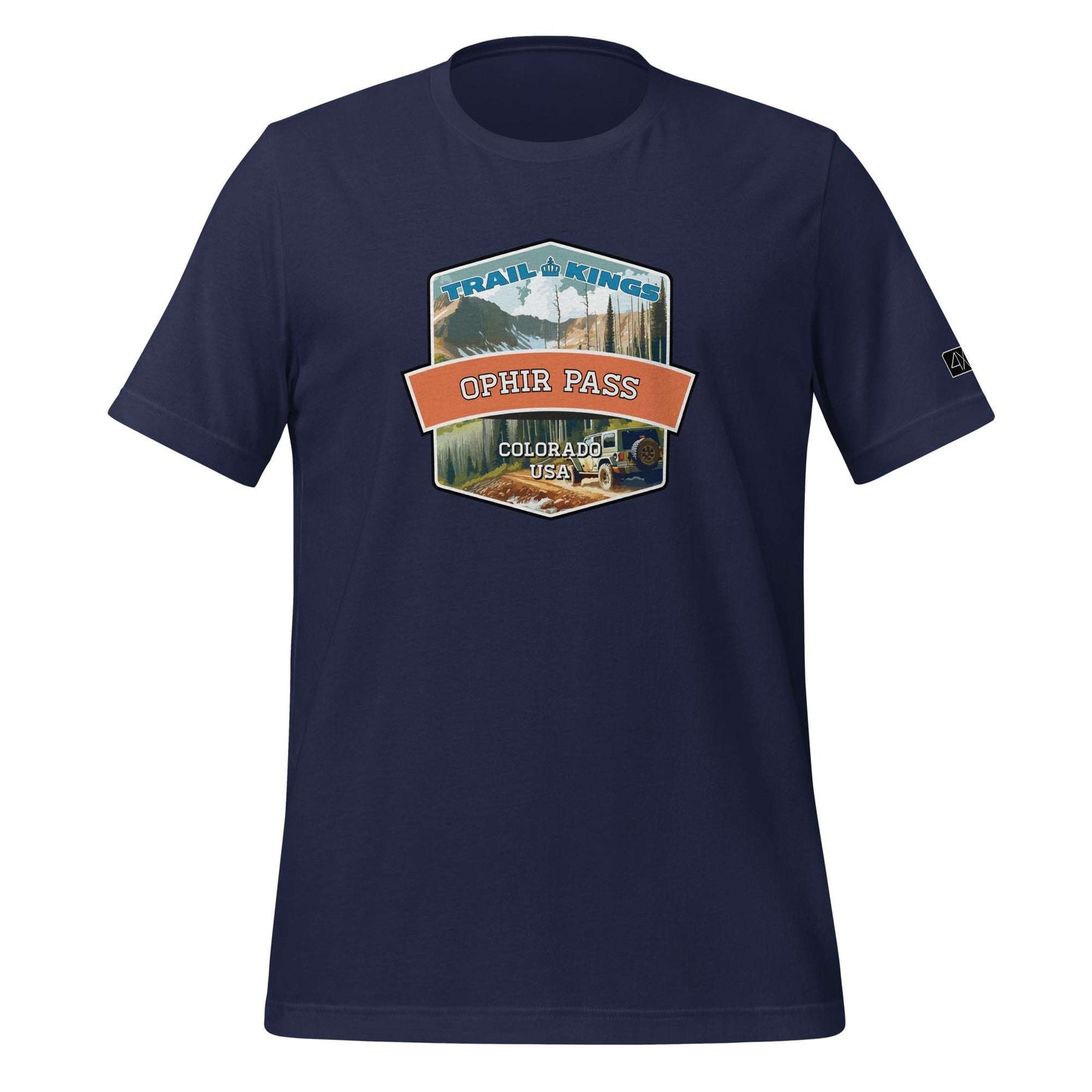 Trail Kings: Ophir Pass - Unisex t-shirt  in  Navy / 3XL  -  4XOD