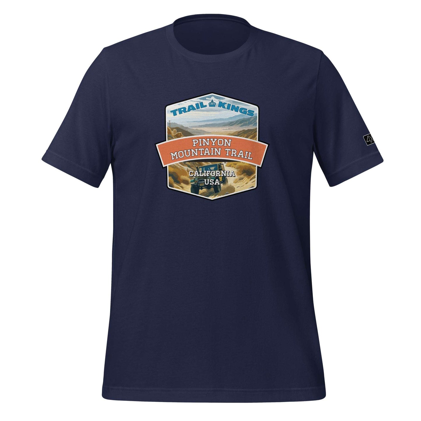 Trail Kings: Pinyon Mountain Trail - Unisex t-shirt  in  Navy / 3XL  -  4XOD