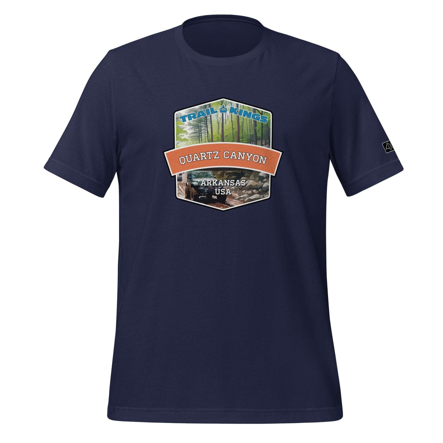 Trail Kings: Quartz Canyon - Unisex t-shirt  in  Navy / 3XL  -  4XOD