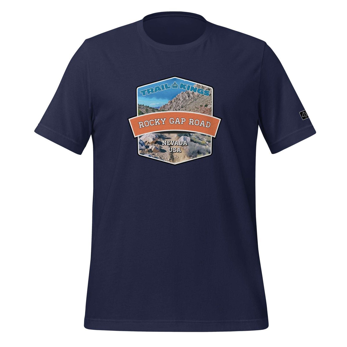 Trail Kings: Rocky Gap Road - Unisex t-shirt  in  Navy / 3XL  -  4XOD