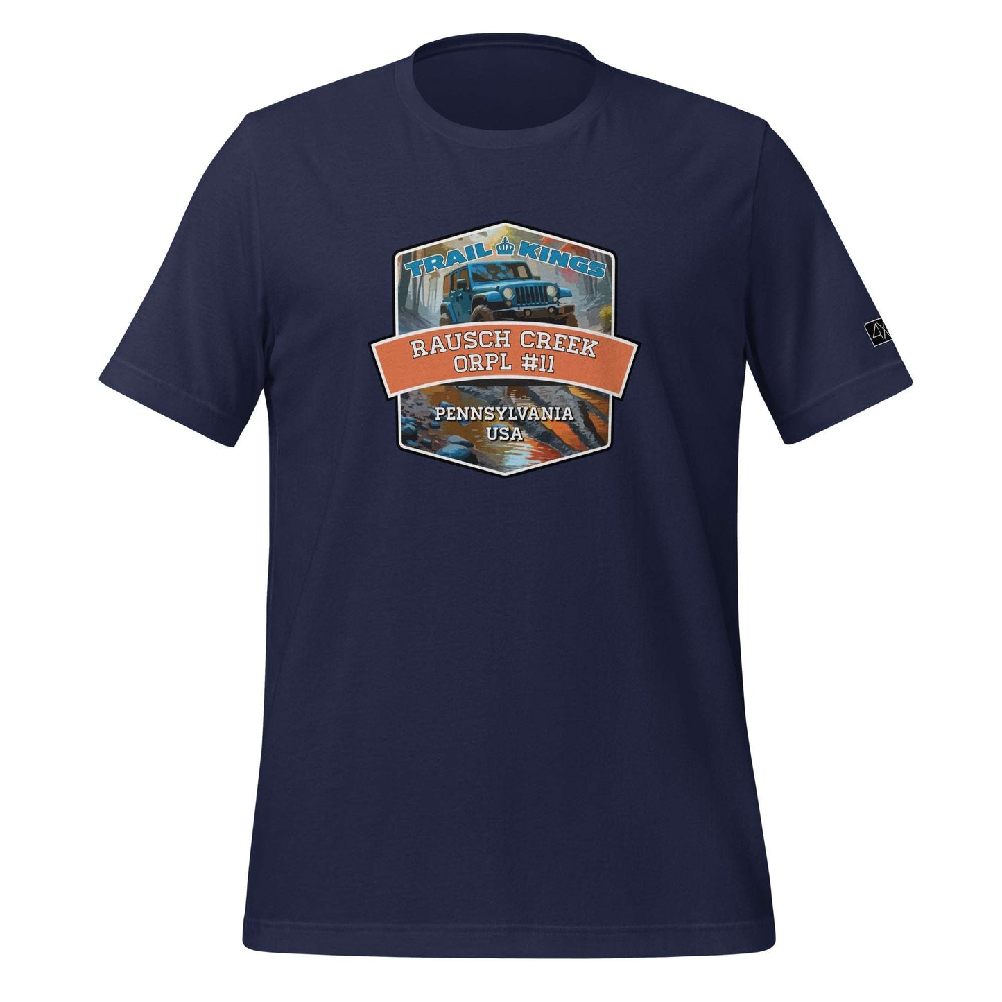 Trail Kings: Rausch Creek ORPl #11 - Unisex t-shirt  in  Navy / 3XL  -  4XOD