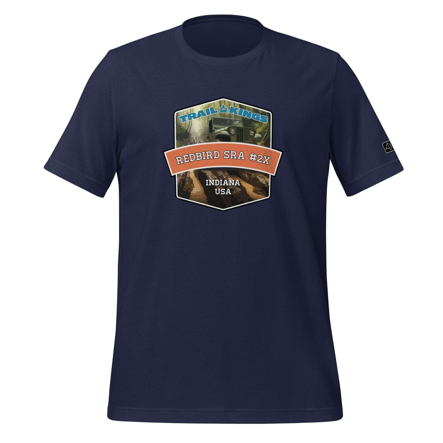 Trail Kings: Redbird SRA #2x - Unisex t-shirt  in  Navy / 3XL  -  4XOD