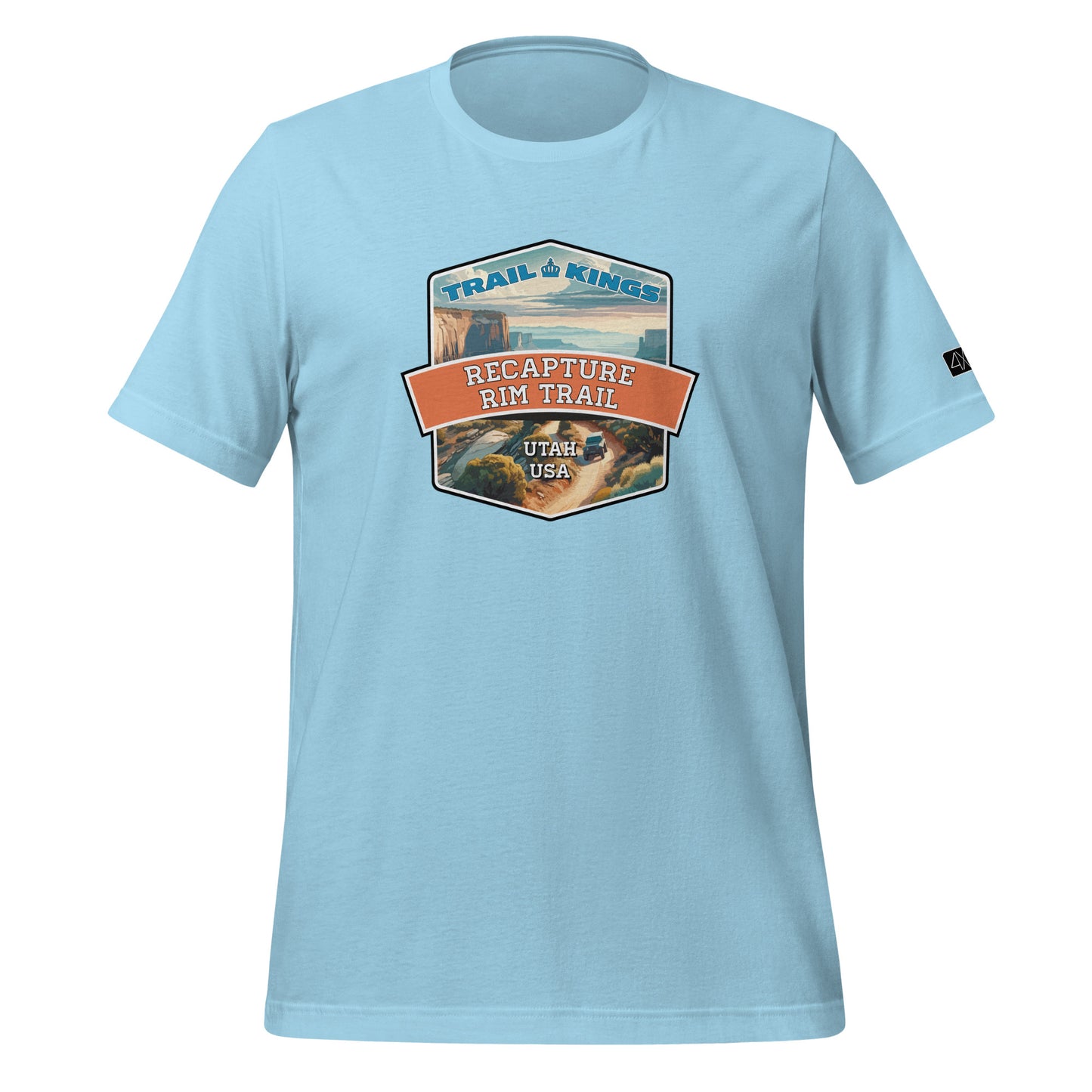 Trail Kings: Recapture Rim Trail - Unisex t-shirt  in  Ocean Blue / 3XL  -  4XOD