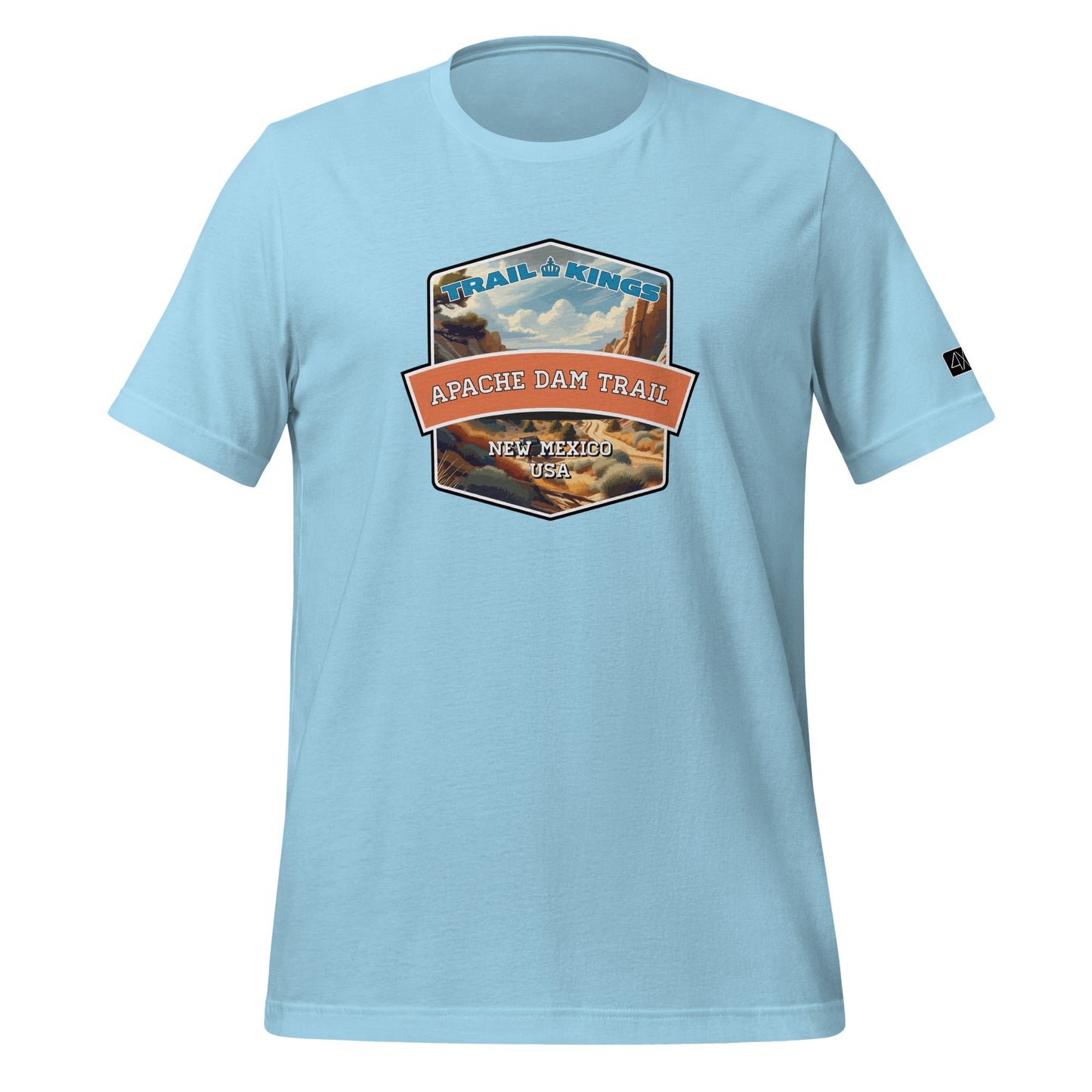 Trail Kings: Apache Dam Trail - Unisex t-shirt  in  Ocean Blue / 3XL  -  4XOD