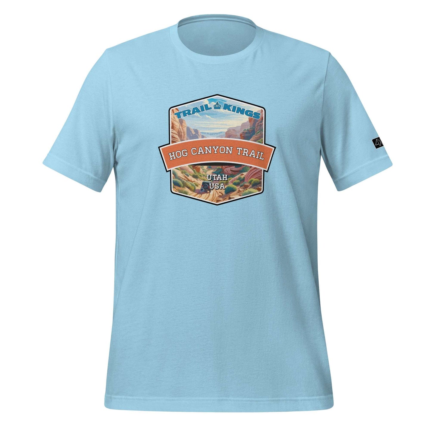 Trail Kings: Hog Canyon Trail - Unisex t-shirt  in  Ocean Blue / 3XL  -  4XOD