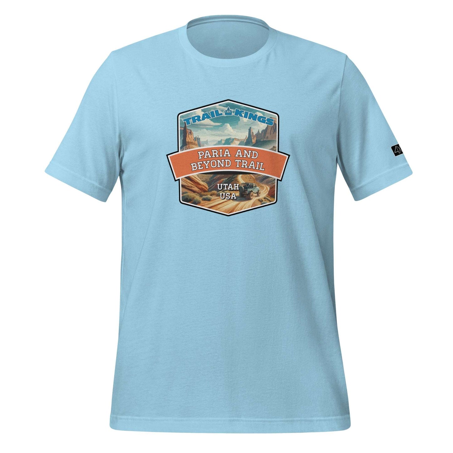 Trail Kings: Paria and Beyond Trail - Unisex t-shirt  in  Ocean Blue / 3XL  -  4XOD