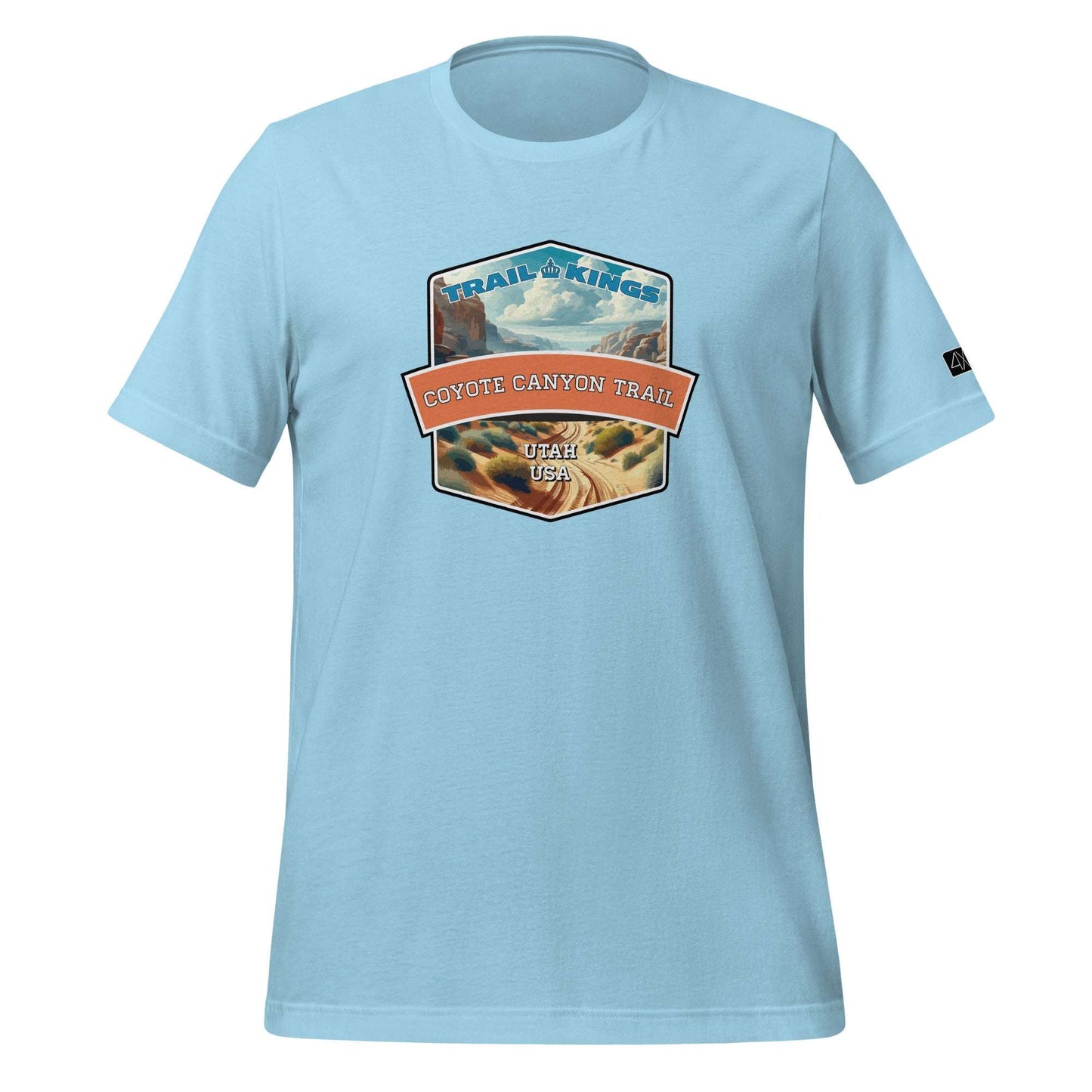 Trail Kings: Coyote Canyon Trail - Unisex t-shirt  in  Ocean Blue / 3XL  -  4XOD