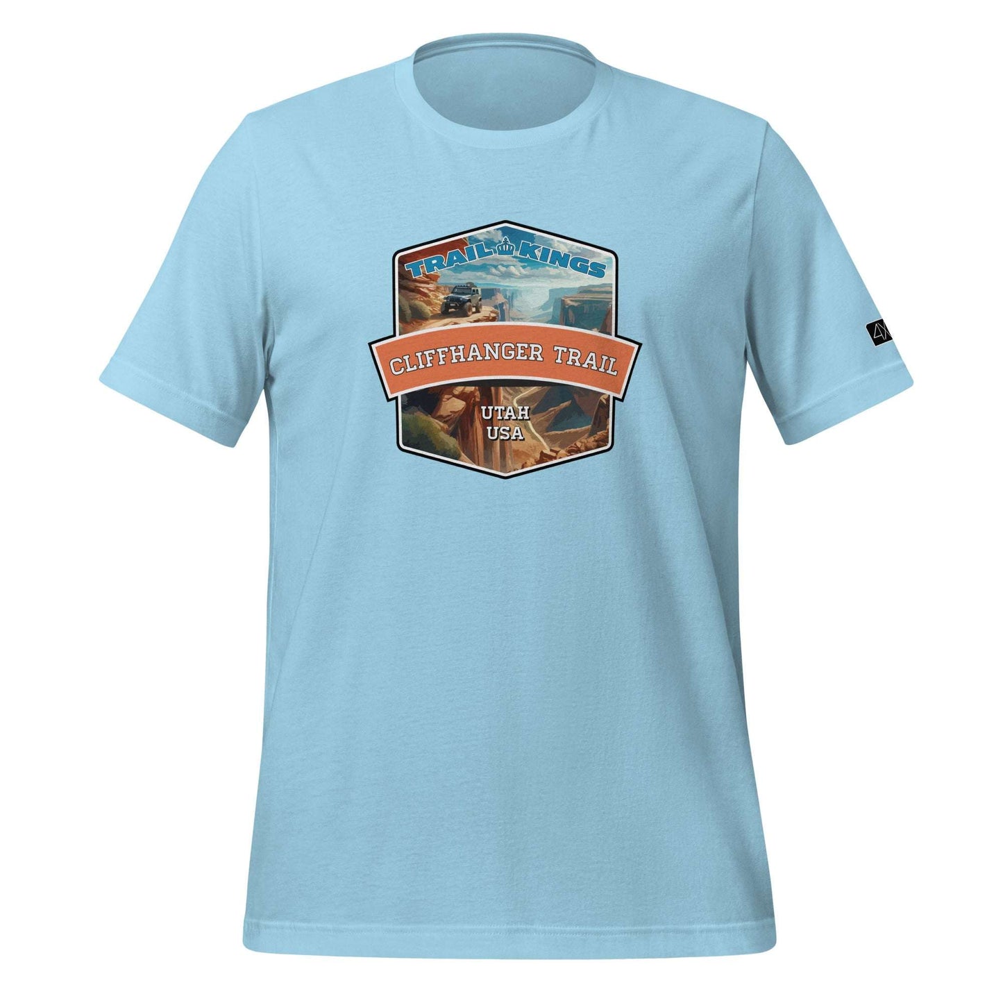 Trail Kings: CliffHanger Trail - Unisex t-shirt  in  Ocean Blue / 3XL  -  4XOD