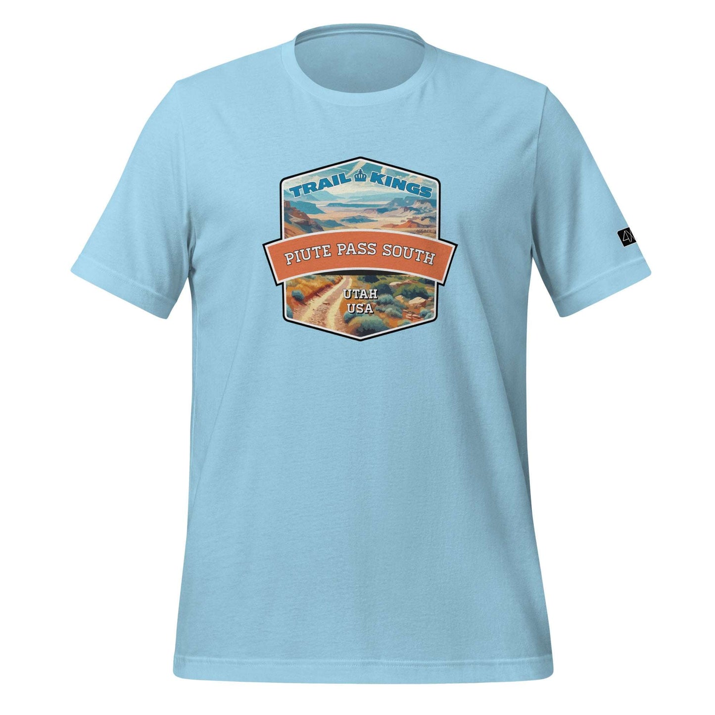 Trail Kings: Piute Pass South - Unisex t-shirt  in  Ocean Blue / 3XL  -  4XOD