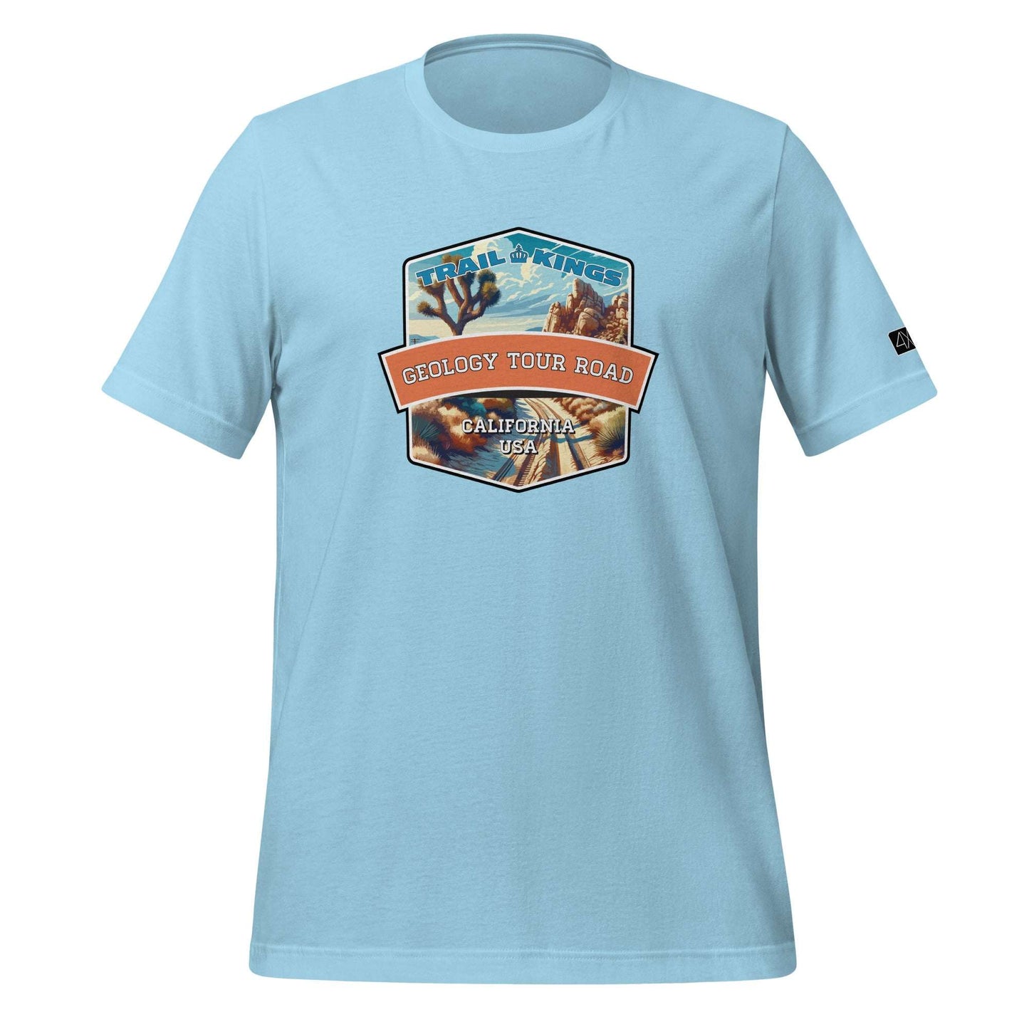 Trail Kings: Geology Tour Road - Unisex t-shirt  in  Ocean Blue / 3XL  -  4XOD