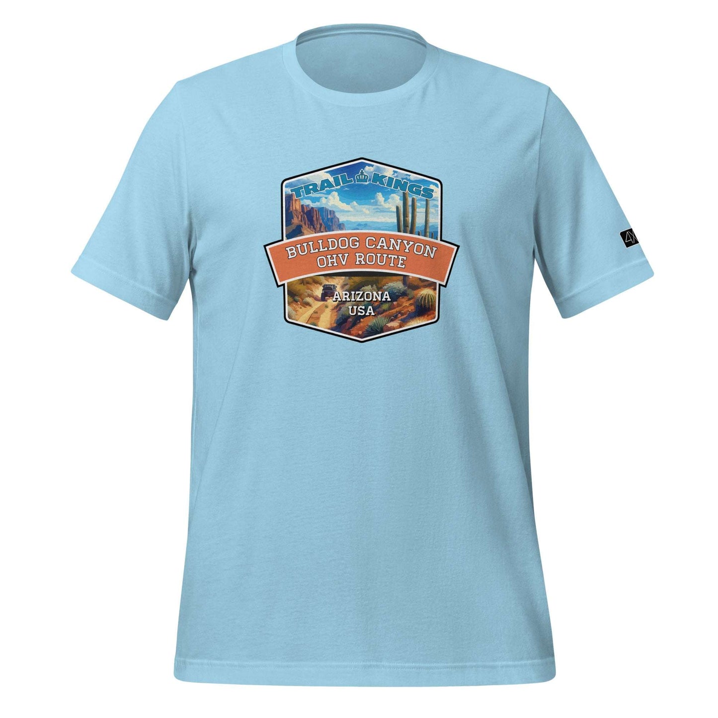 Trail Kings: Bulldog Canyon OHV Route - Unisex t-shirt  in  Ocean Blue / 3XL  -  4XOD