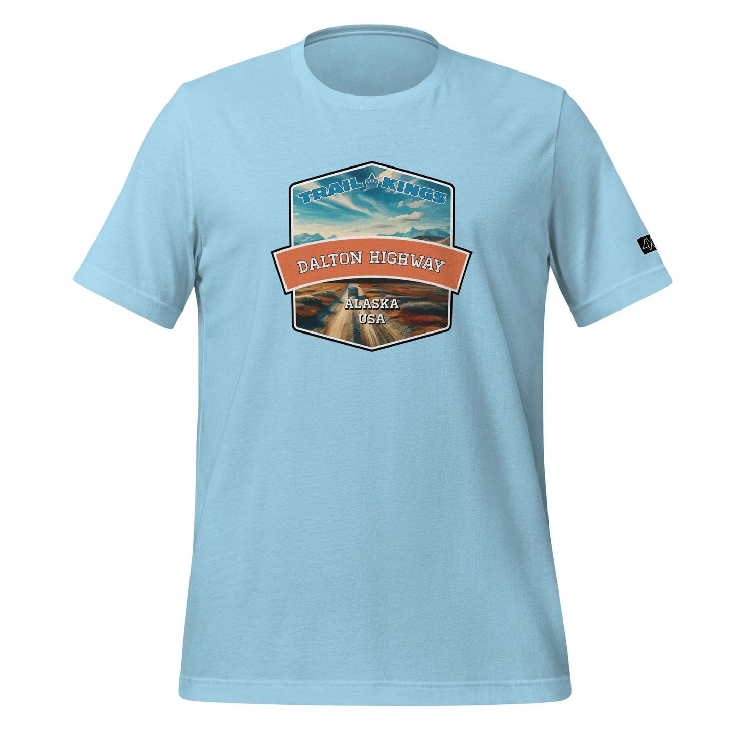 Trail Kings: Dalton Highway - Unisex t-shirt  in  Ocean Blue / 3XL  -  4XOD