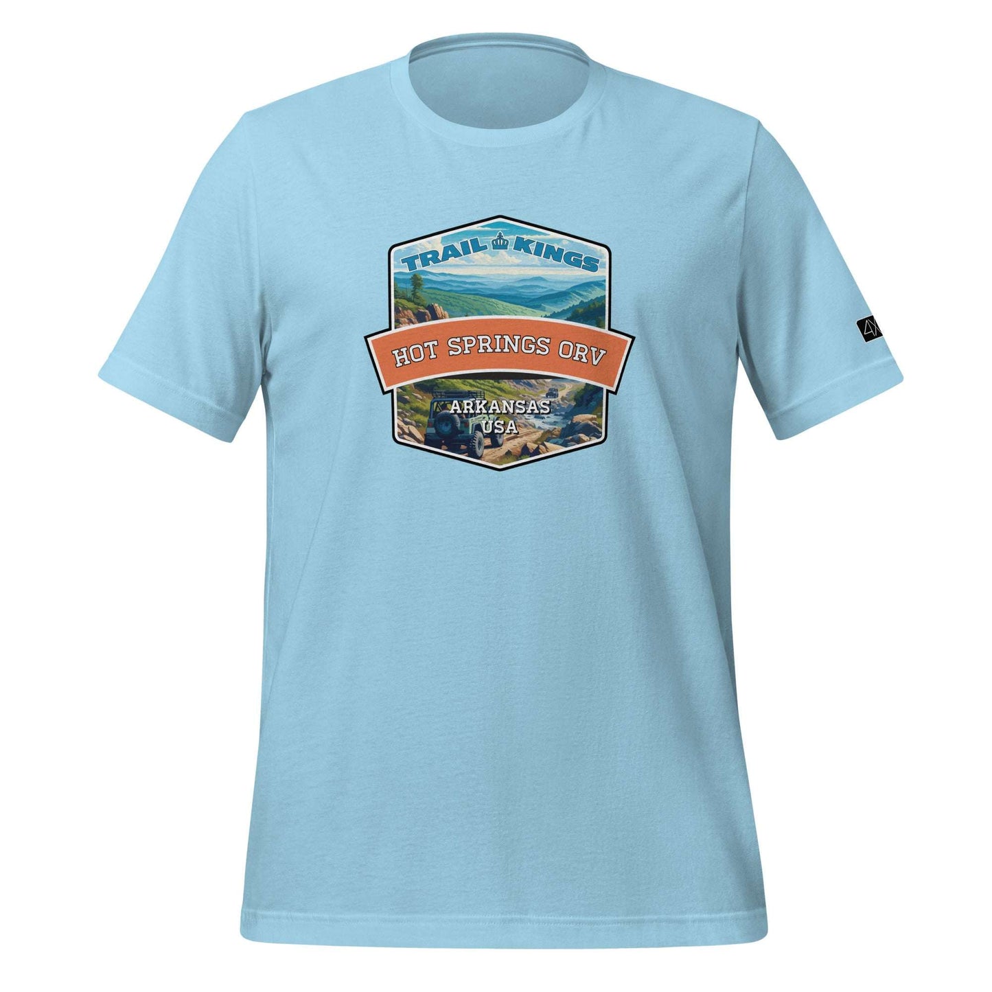 Trail Kings: Hot Springs ORV - Unisex t-shirt  in  Ocean Blue / 3XL  -  4XOD