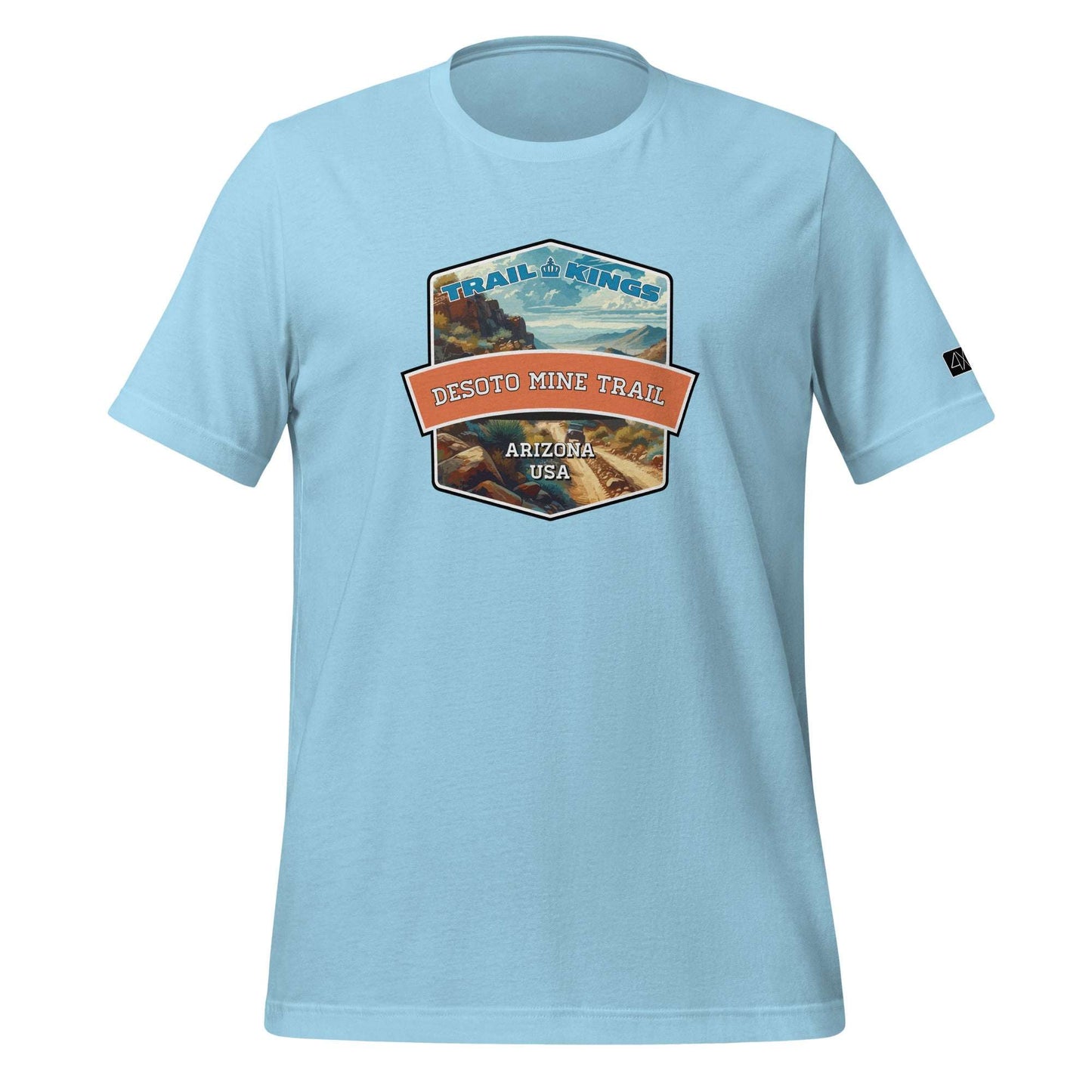 Trail Kings: Desoto Mine Trail - Unisex t-shirt  in  Ocean Blue / 3XL  -  4XOD