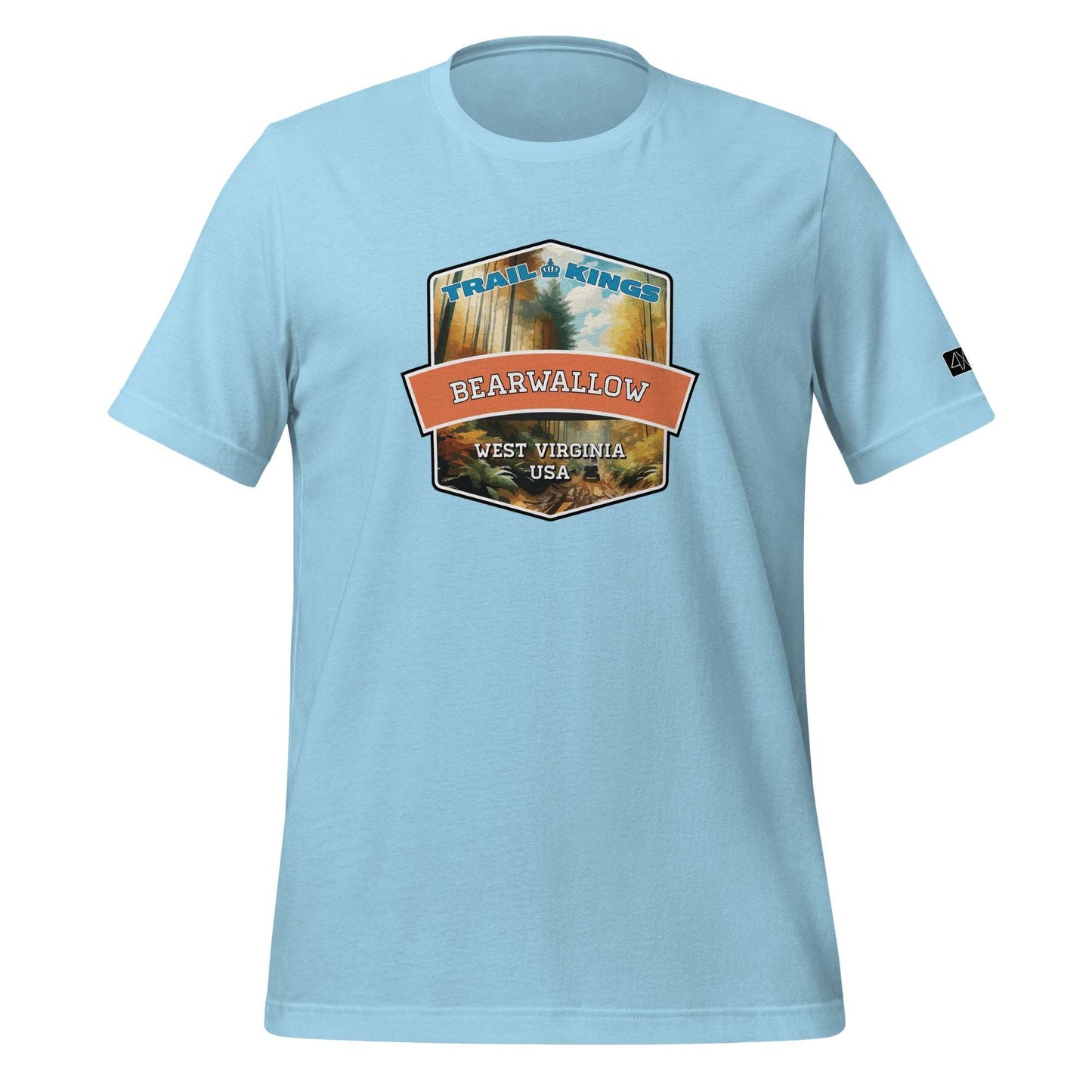 Trail Kings: Bearwallow - Unisex t-shirt  in  Ocean Blue / 3XL  -  4XOD