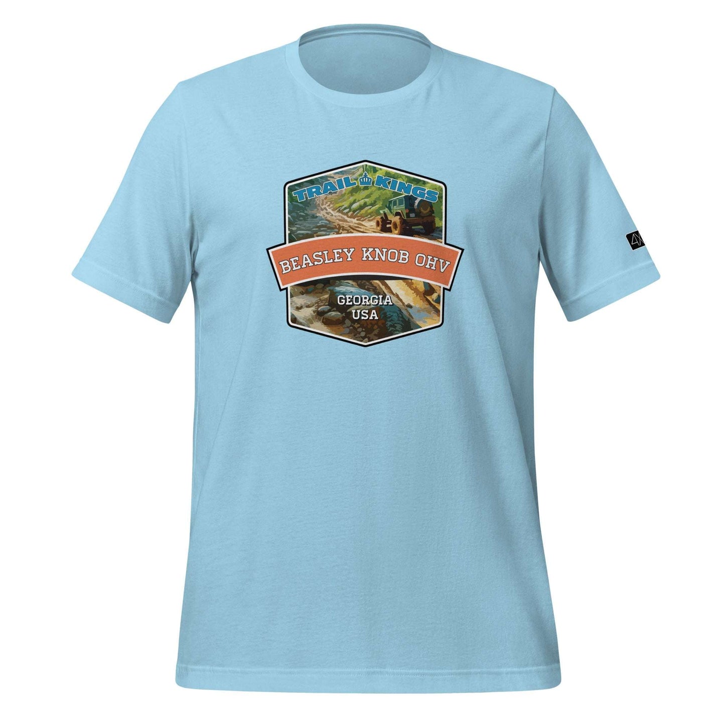 Trail Kings: Beasley Knob OHV - Unisex t-shirt  in  Ocean Blue / 3XL  -  4XOD