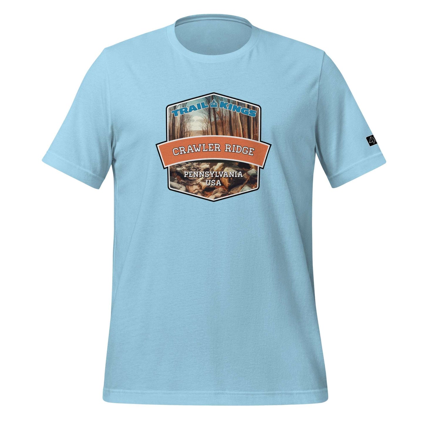 Trail Kings: Crawler Ridge - Unisex t-shirt  in  Ocean Blue / 3XL  -  4XOD