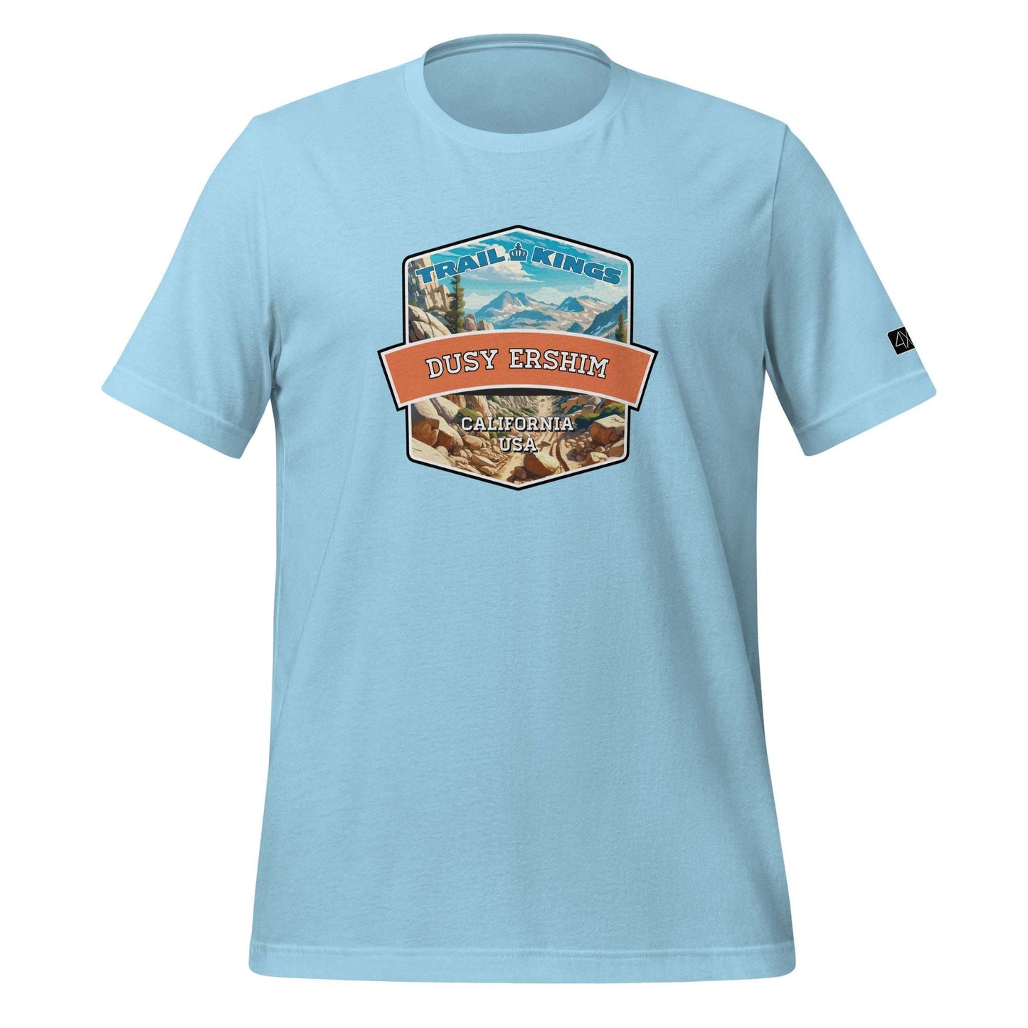 Trail Kings: Dusy Ershim - Unisex t-shirt  in  Ocean Blue / 3XL  -  4XOD