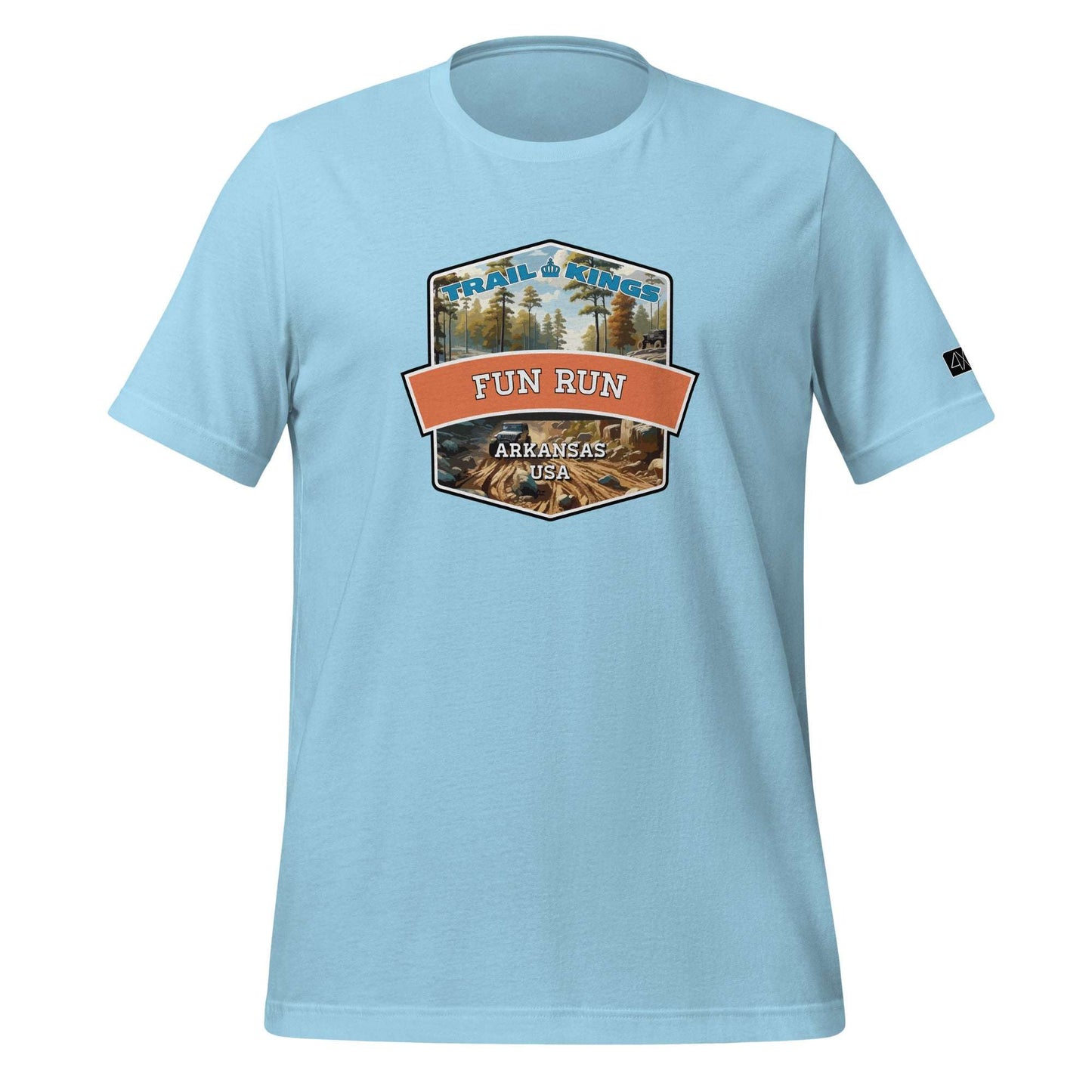 Trail Kings: Fun Run - Unisex t-shirt  in  Ocean Blue / 3XL  -  4XOD