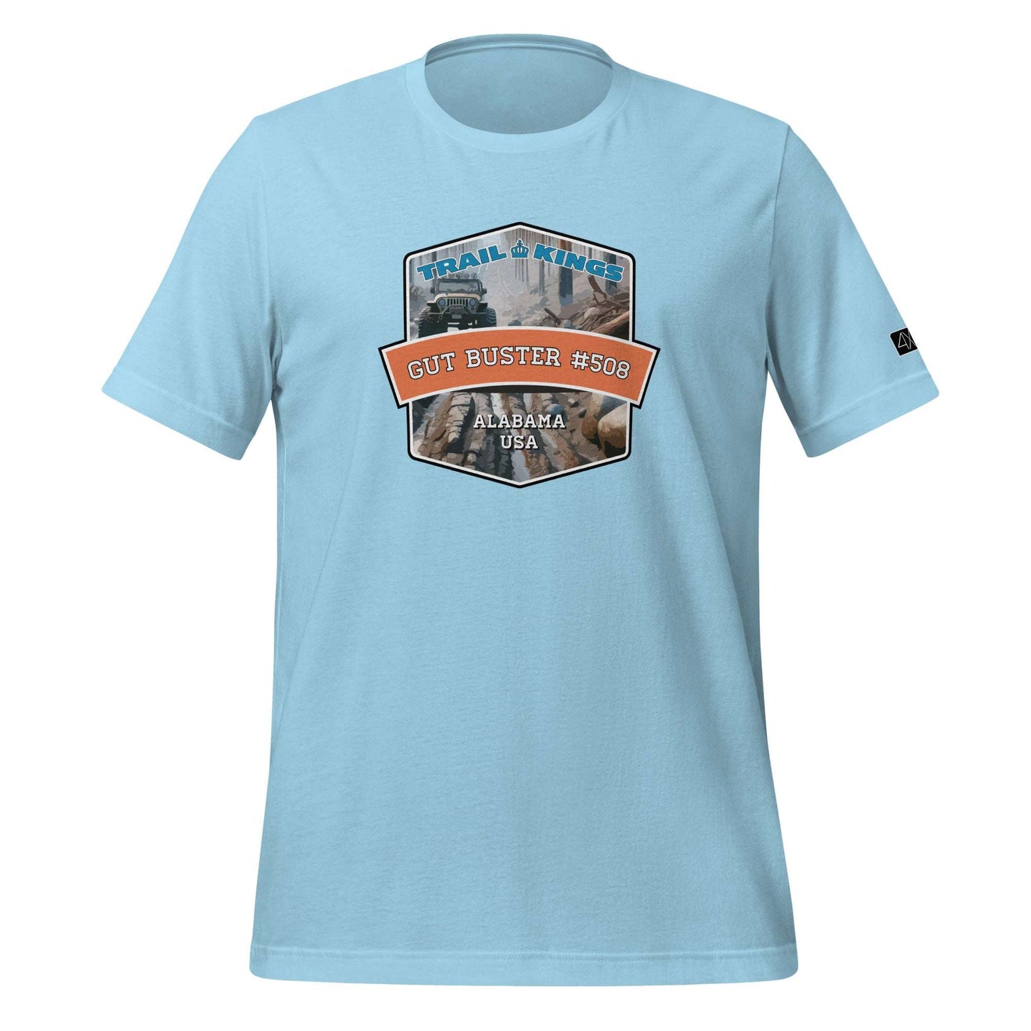 Trail Kings: Gut Buster #508 - Unisex t-shirt  in  Ocean Blue / 3XL  -  4XOD