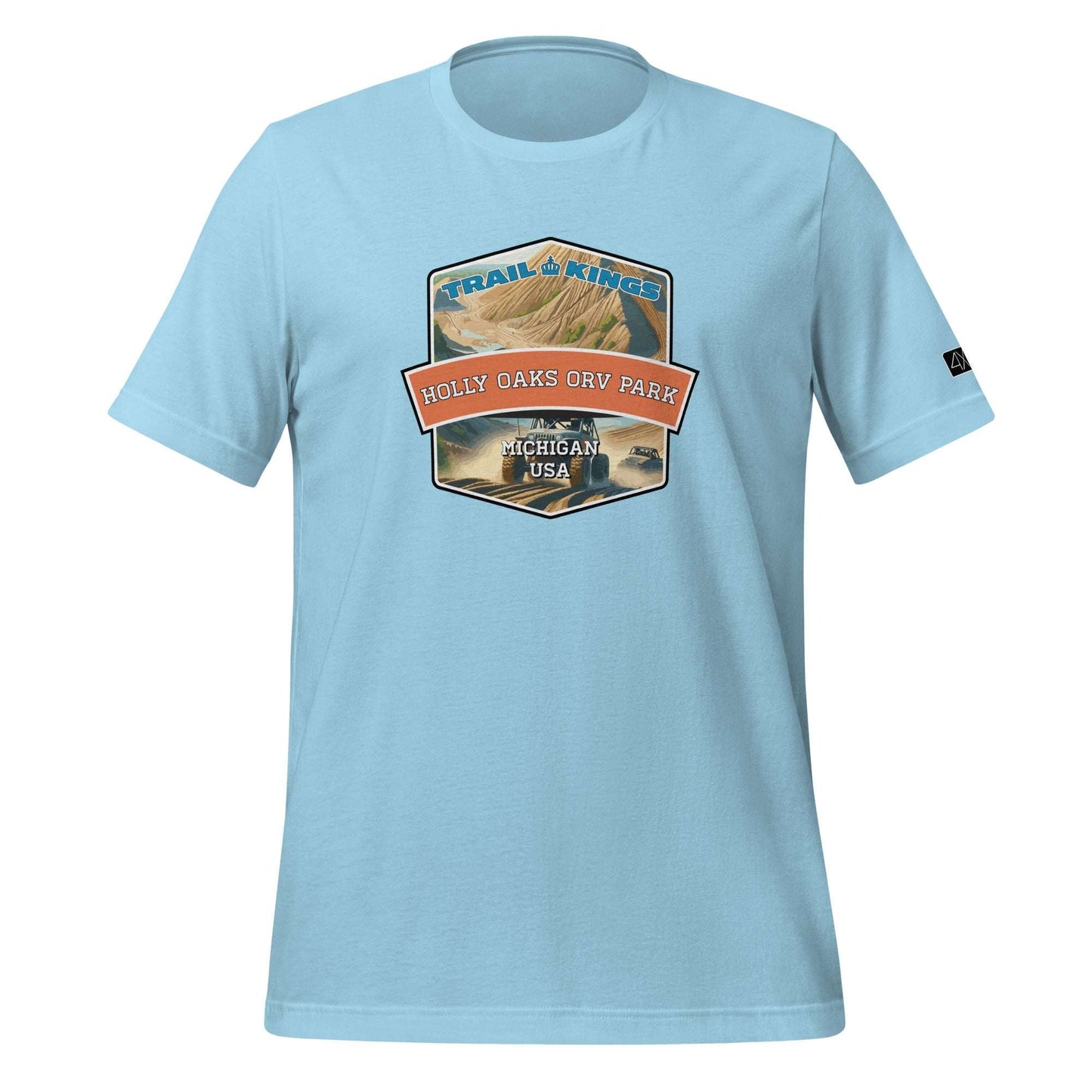 Trail Kings: Holly Oaks ORV Park - Unisex t-shirt  in  Ocean Blue / 3XL  -  4XOD