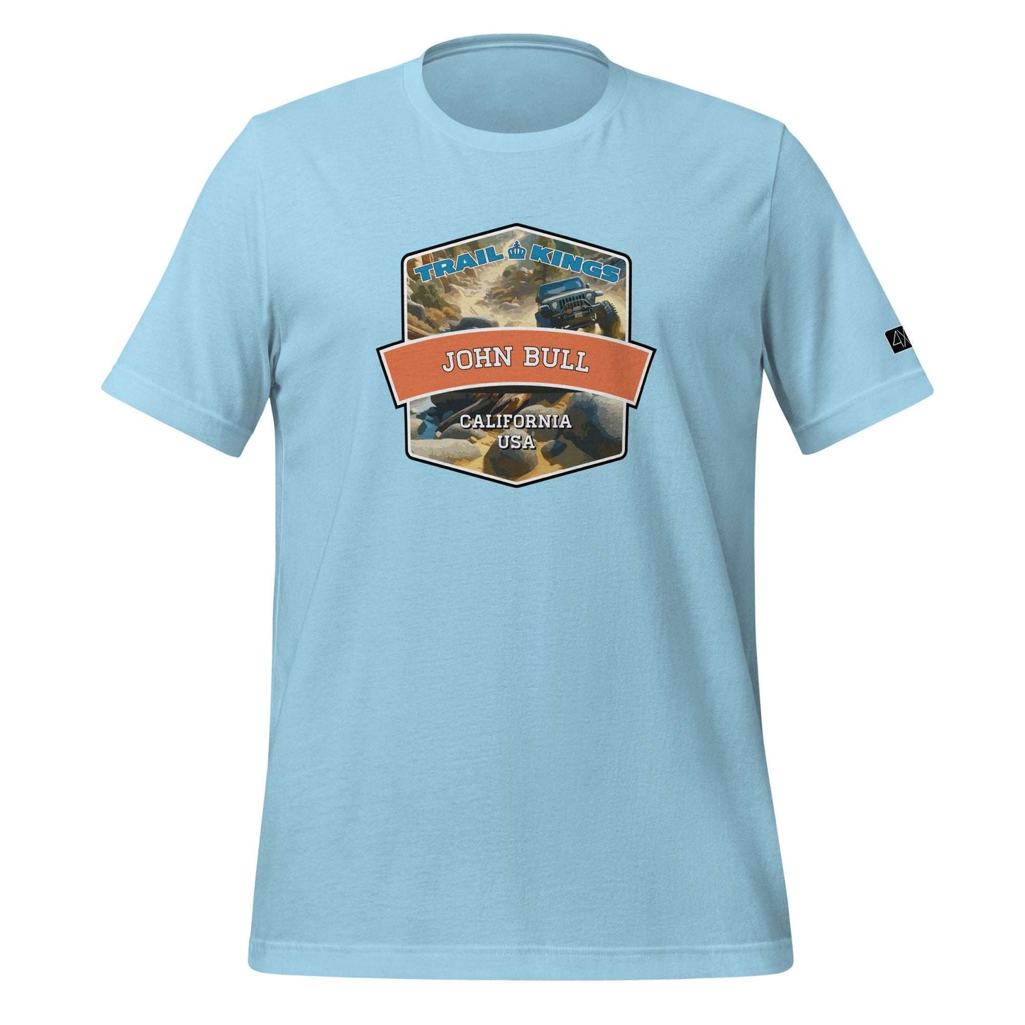 Trail Kings: John Bull - Unisex t-shirt  in  Ocean Blue / 3XL  -  4XOD