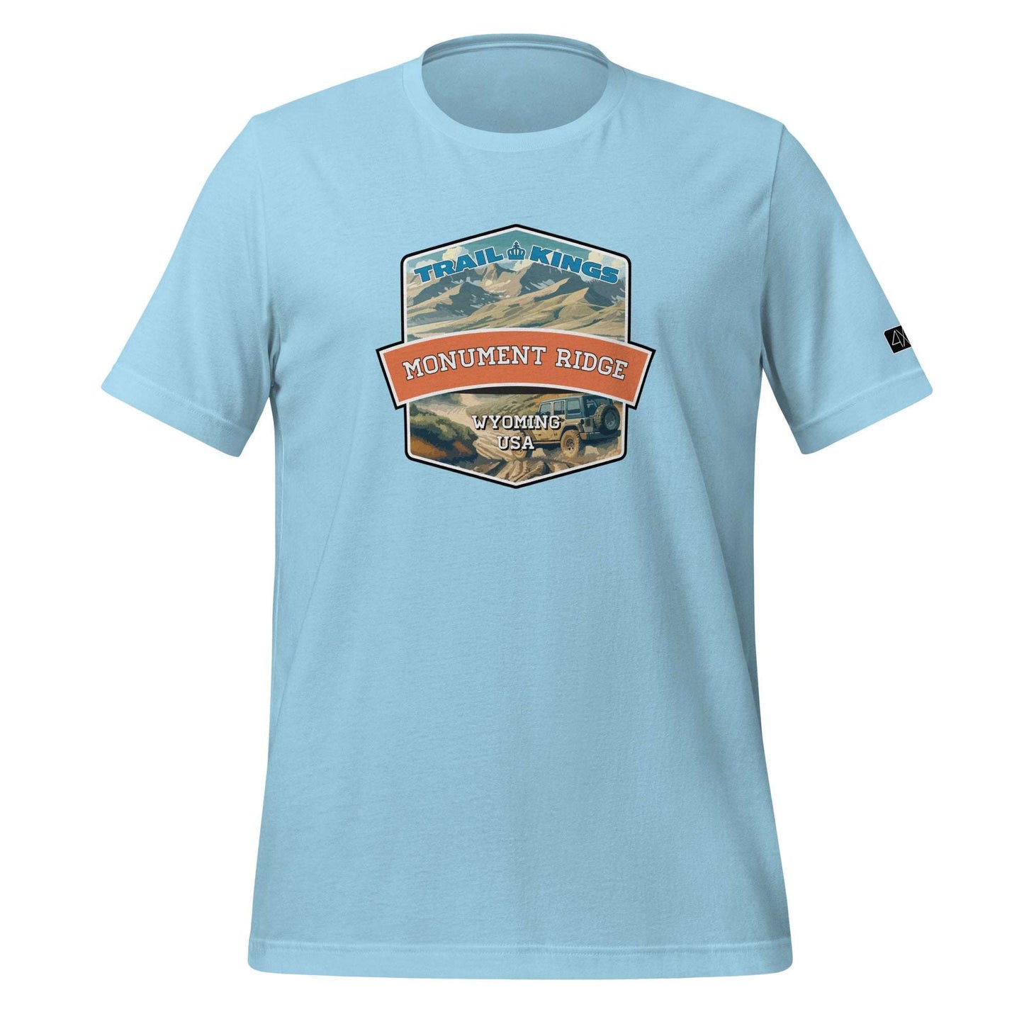 Trail Kings: Monument Ridge - Unisex t-shirt  in  Ocean Blue / 3XL  -  4XOD