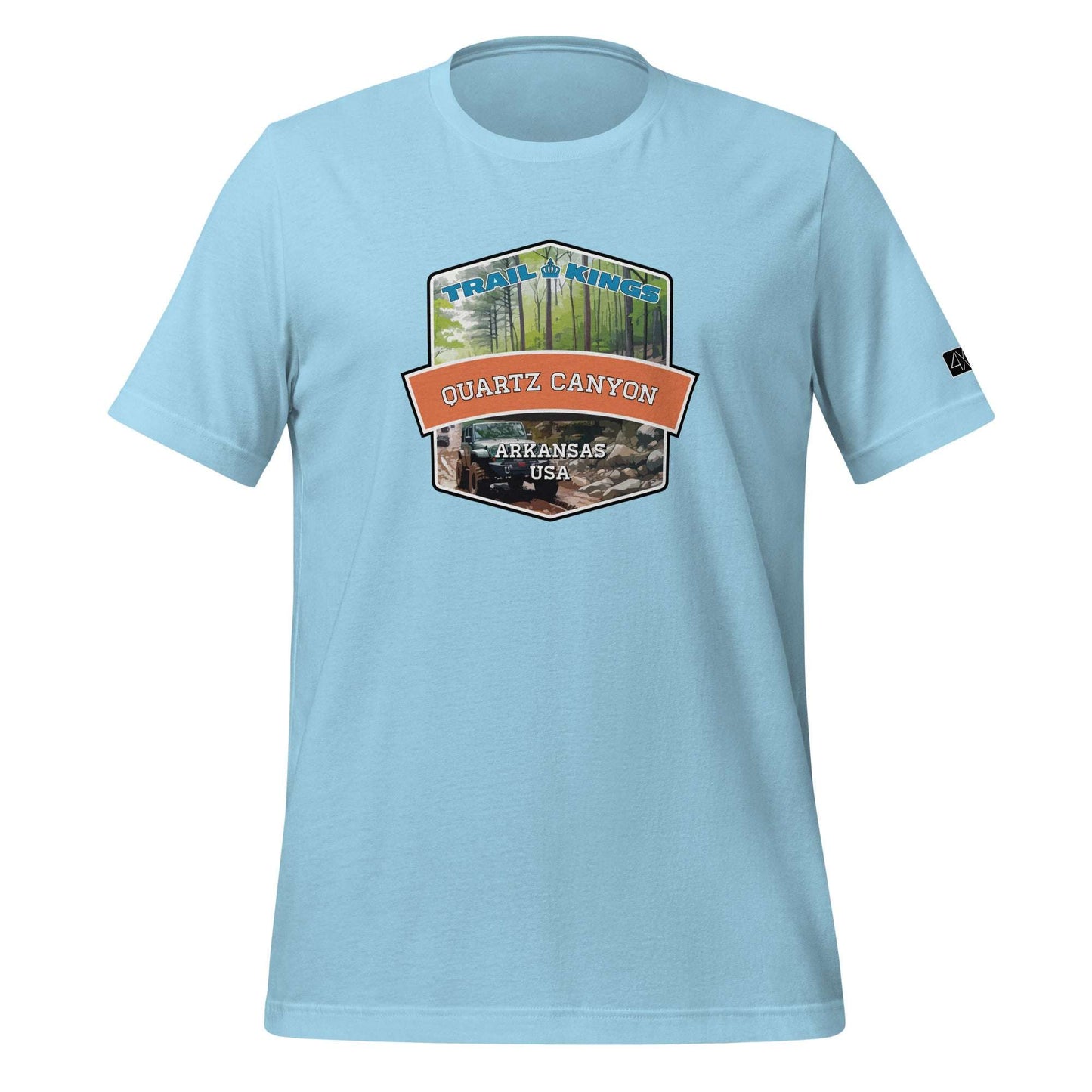 Trail Kings: Quartz Canyon - Unisex t-shirt  in  Ocean Blue / 3XL  -  4XOD