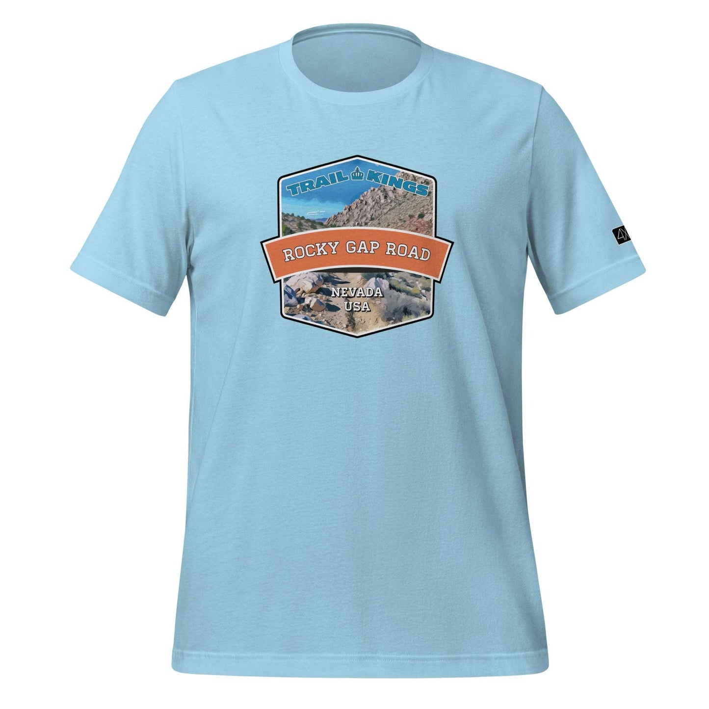 Trail Kings: Rocky Gap Road - Unisex t-shirt  in  Ocean Blue / 3XL  -  4XOD