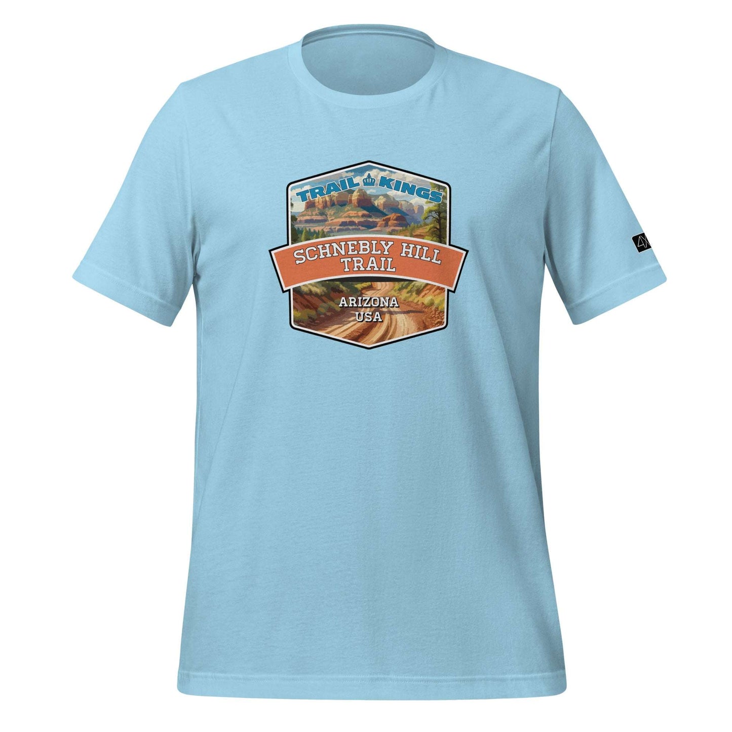 Trail Kings: Schnebly Hill Trail - Unisex t-shirt  in  Ocean Blue / 3XL  -  4XOD