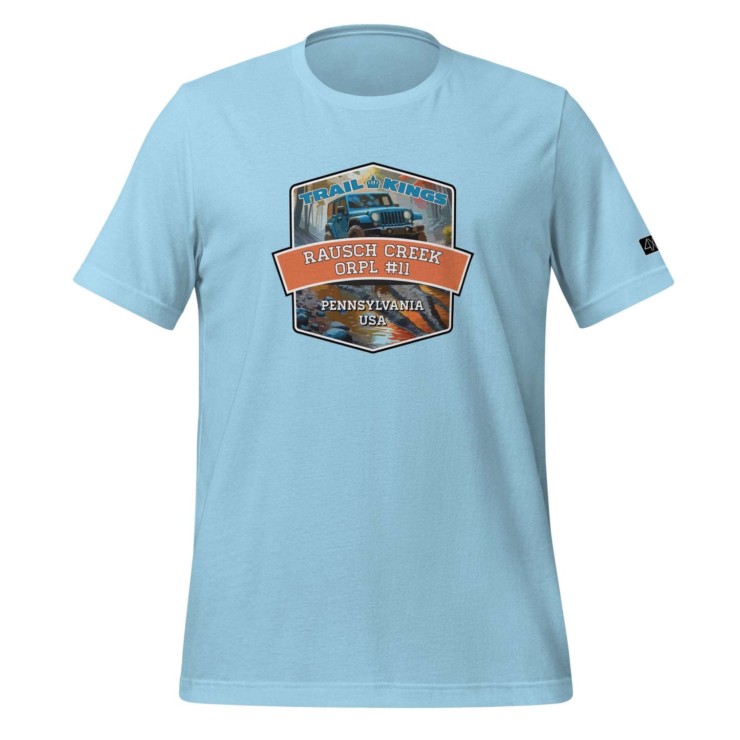 Trail Kings: Rausch Creek ORPl #11 - Unisex t-shirt  in  Ocean Blue / 3XL  -  4XOD