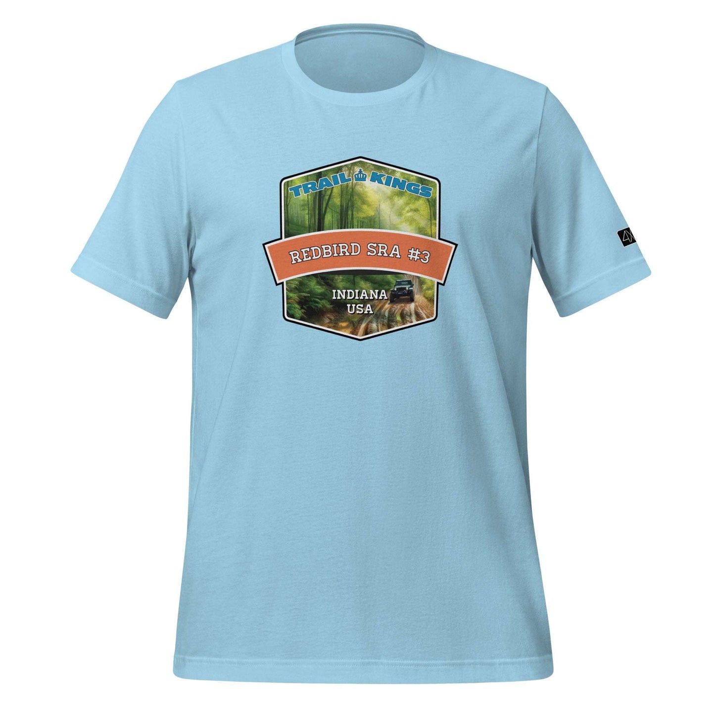 Trail Kings: Redbird SRA #3 - Unisex t-shirt  in  Ocean Blue / 3XL  -  4XOD