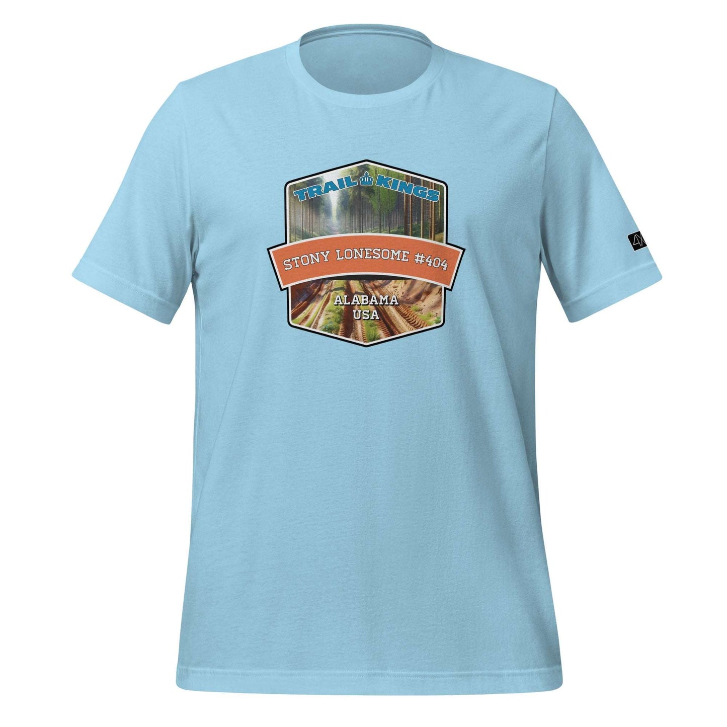 Trail Kings: Stony Lonesome #404 - Unisex t-shirt  in  Ocean Blue / 3XL  -  4XOD