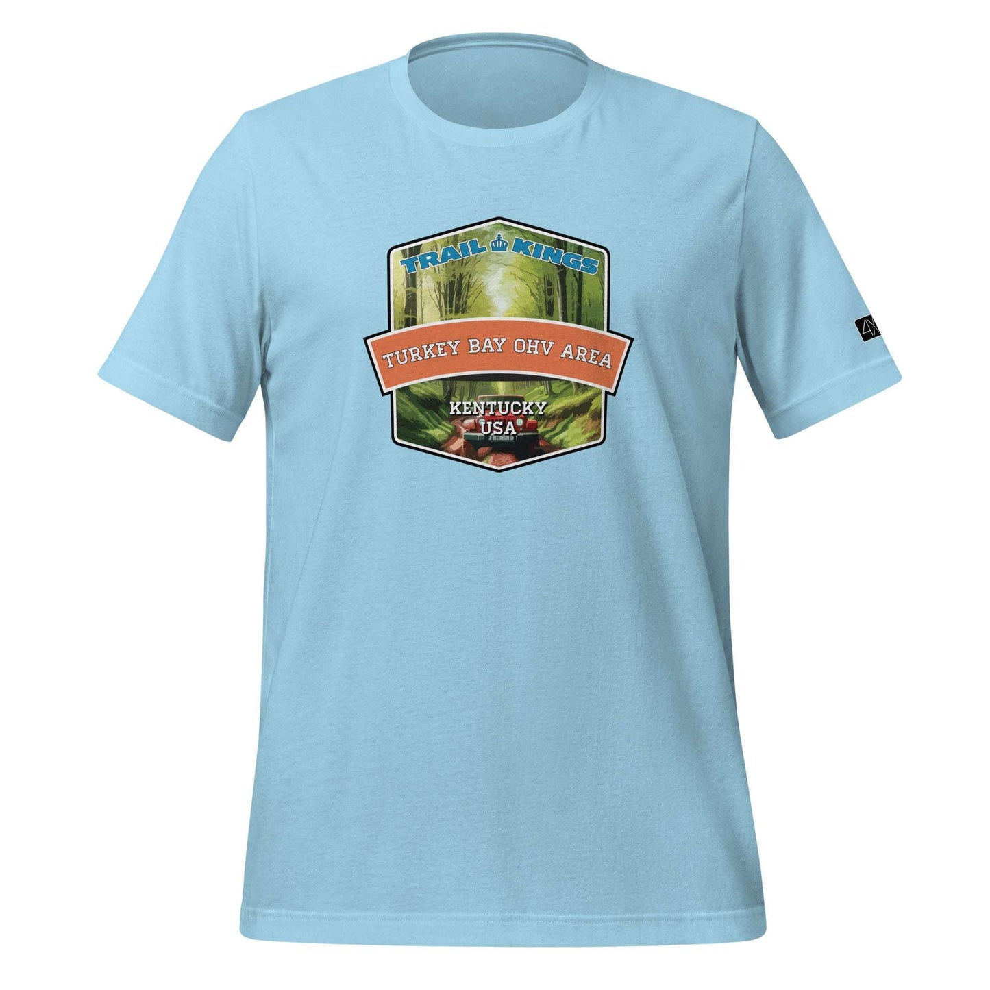 Trail Kings: Turkey Bay OHV Area - Unisex t-shirt  in  Ocean Blue / 3XL  -  4XOD