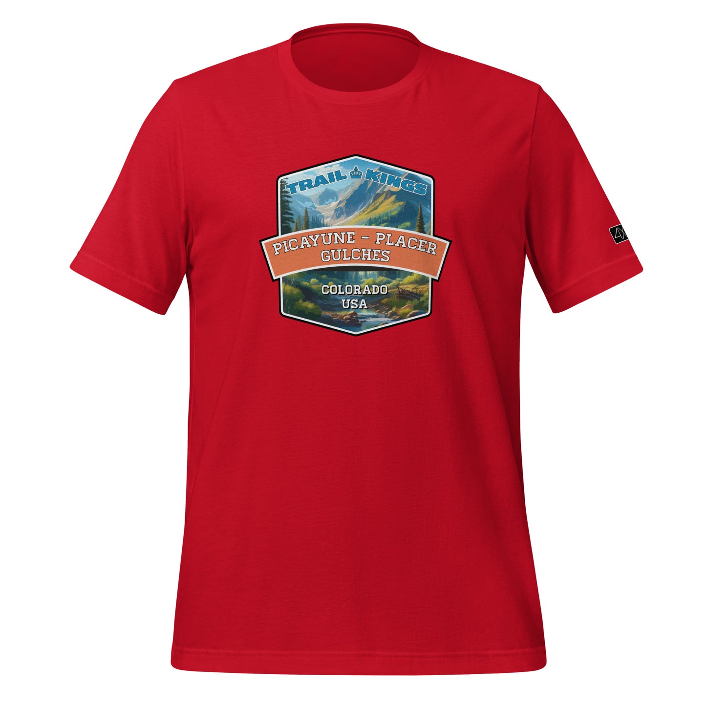 Trail Kings: Picayune - Placer Gulches - Unisex t-shirt