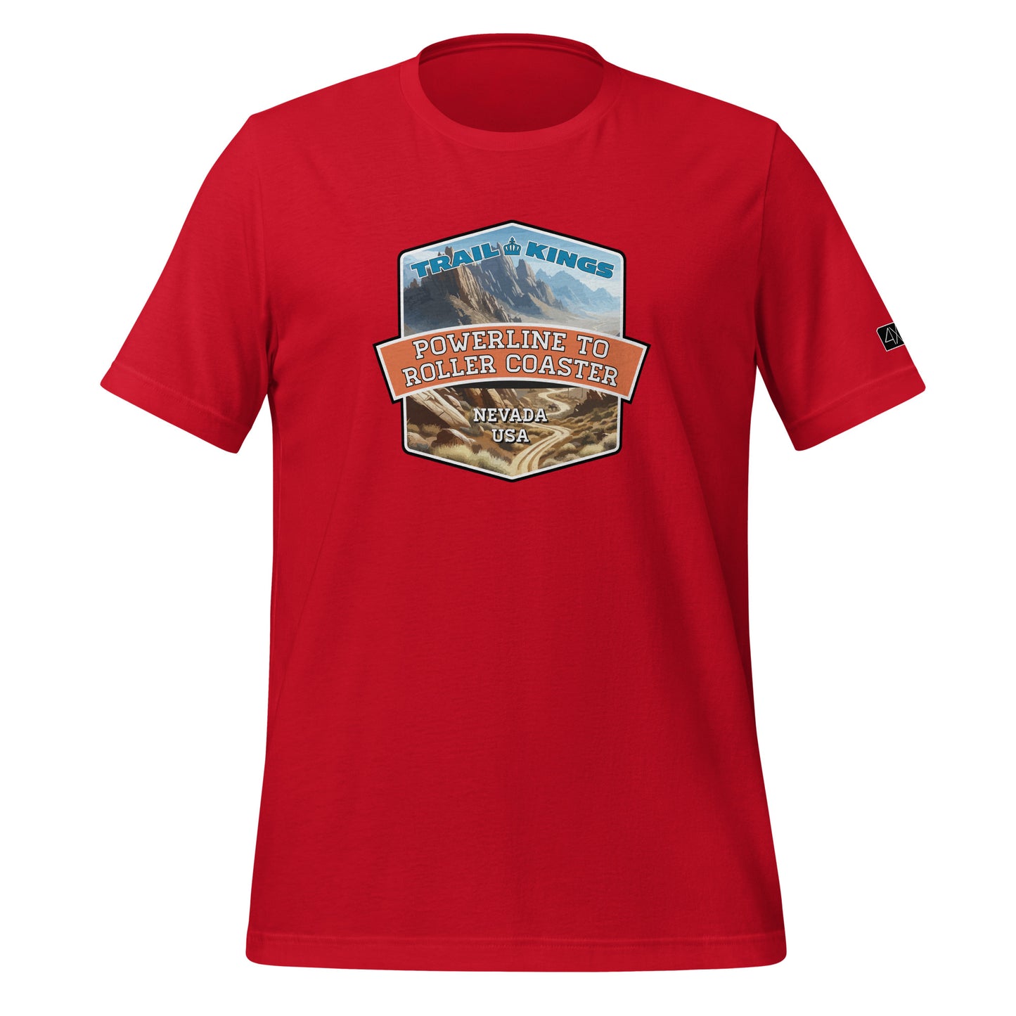 Trail Kings: Powerline to Roller Coaster - Unisex t-shirt