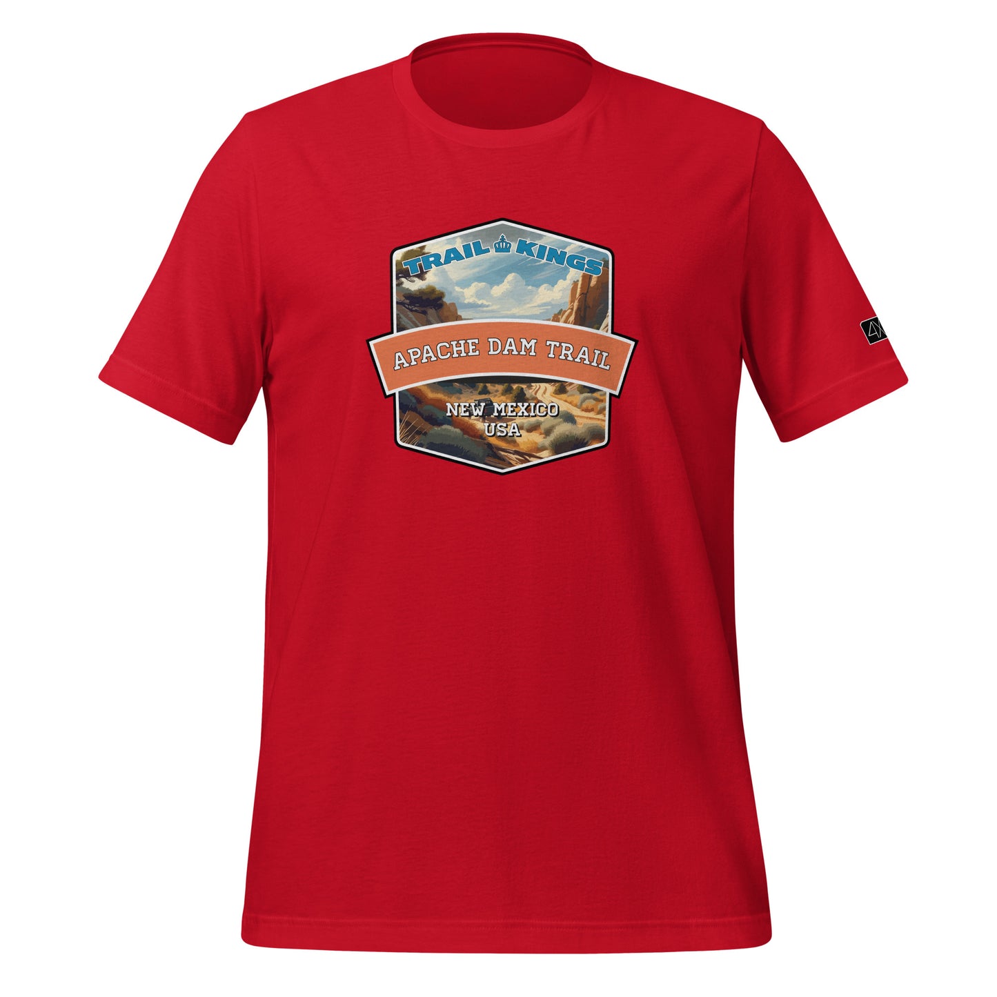 Trail Kings: Apache Dam Trail - Unisex t-shirt  in  Red / 3XL  -  4XOD