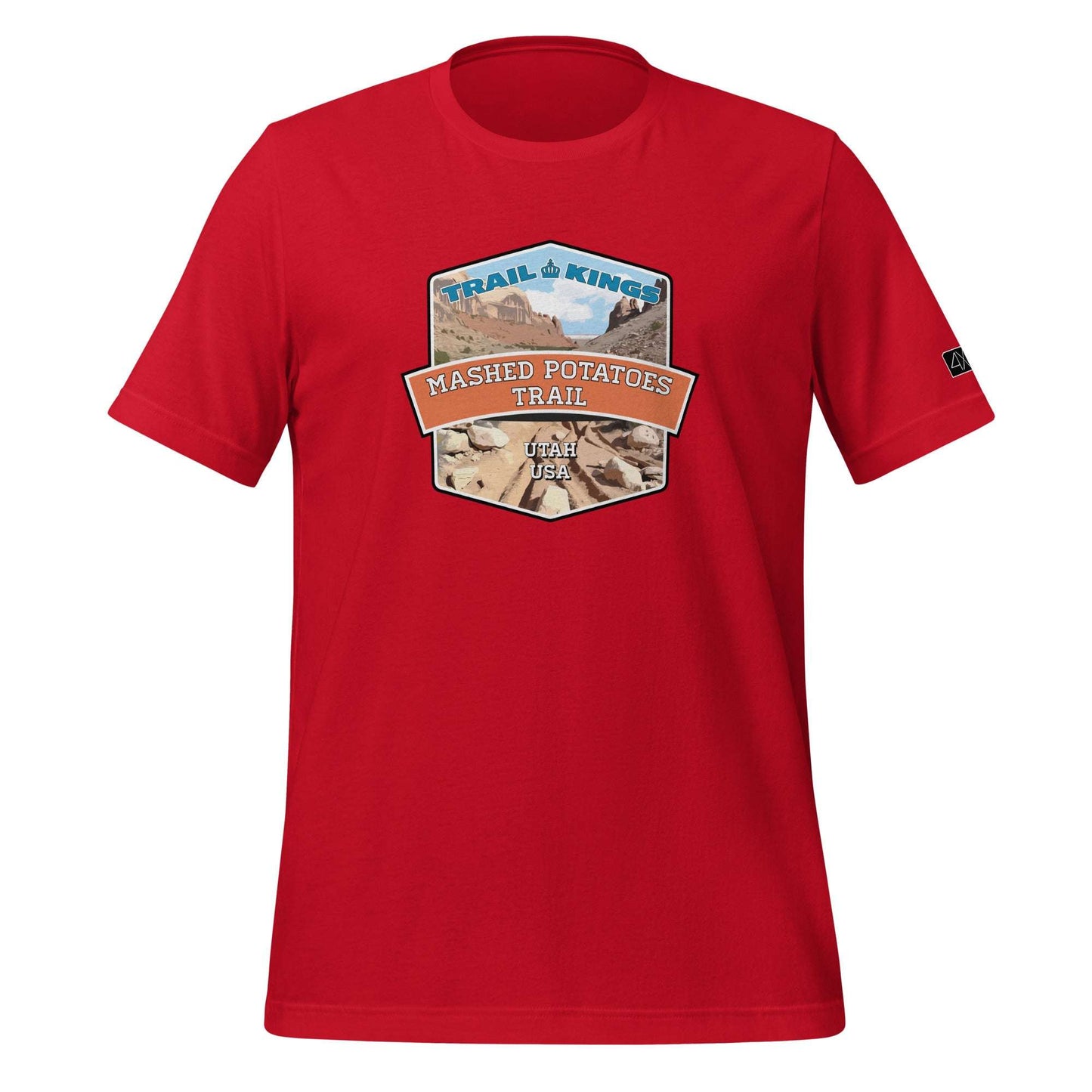 Trail Kings: Mashed Potatoes Trail - Unisex t-shirt  in  Red / 3XL  -  4XOD