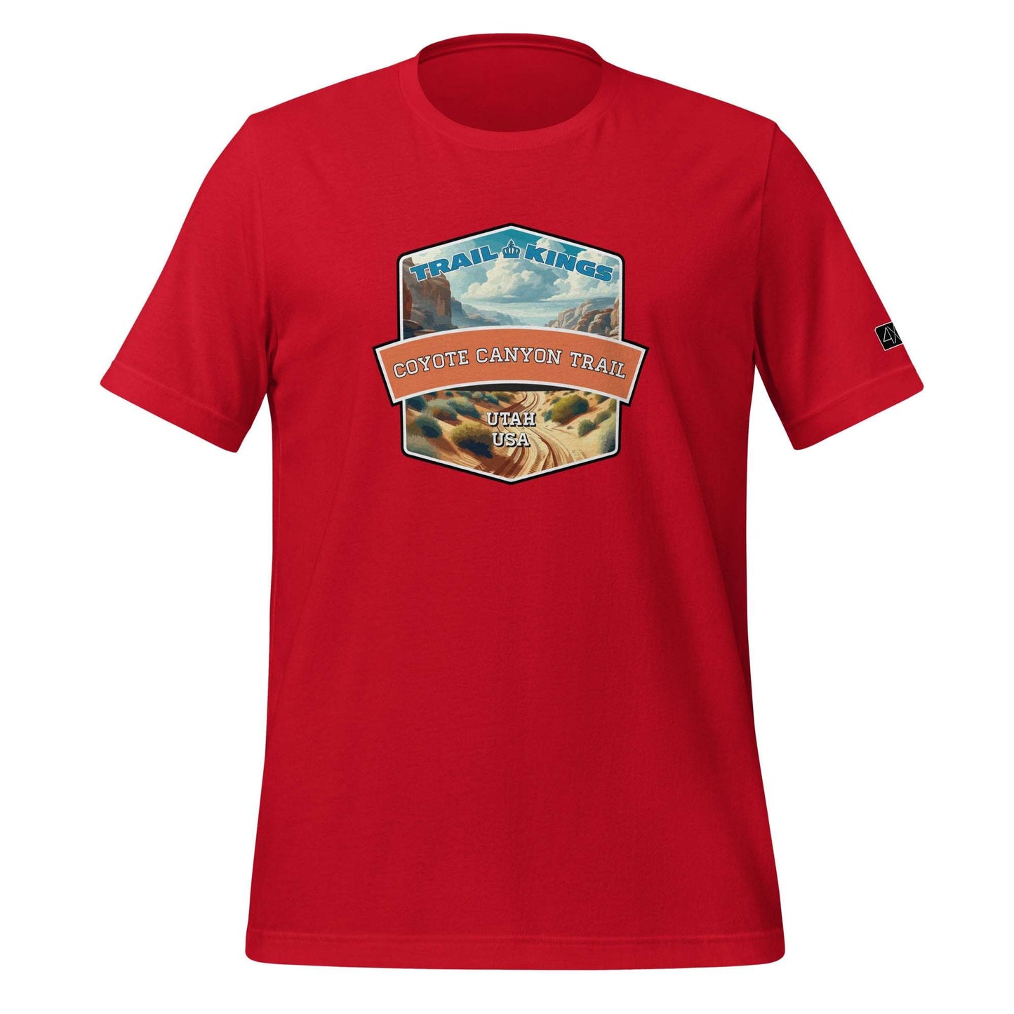 Trail Kings: Coyote Canyon Trail - Unisex t-shirt  in  Red / 3XL  -  4XOD