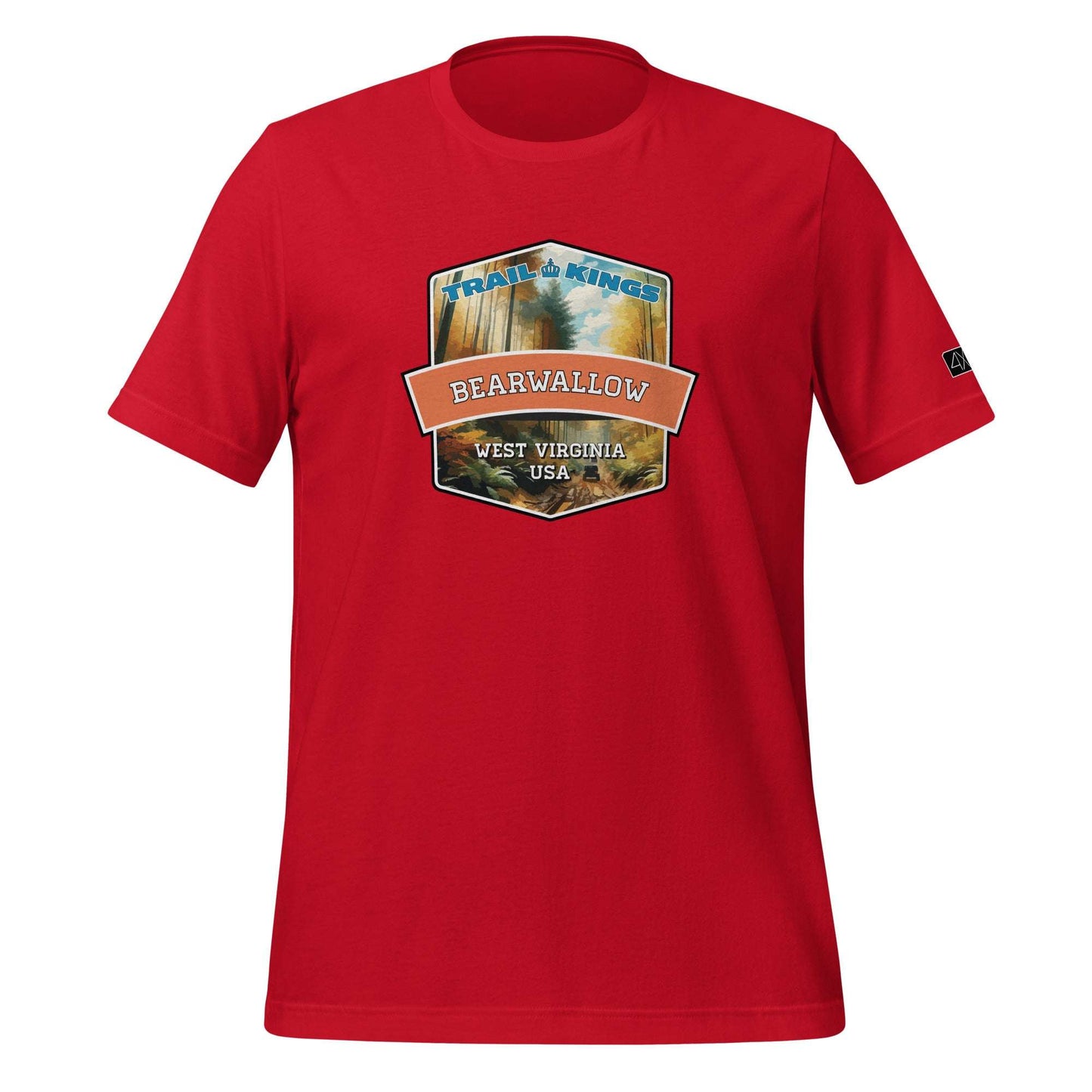 Trail Kings: Bearwallow - Unisex t-shirt  in  Red / 3XL  -  4XOD